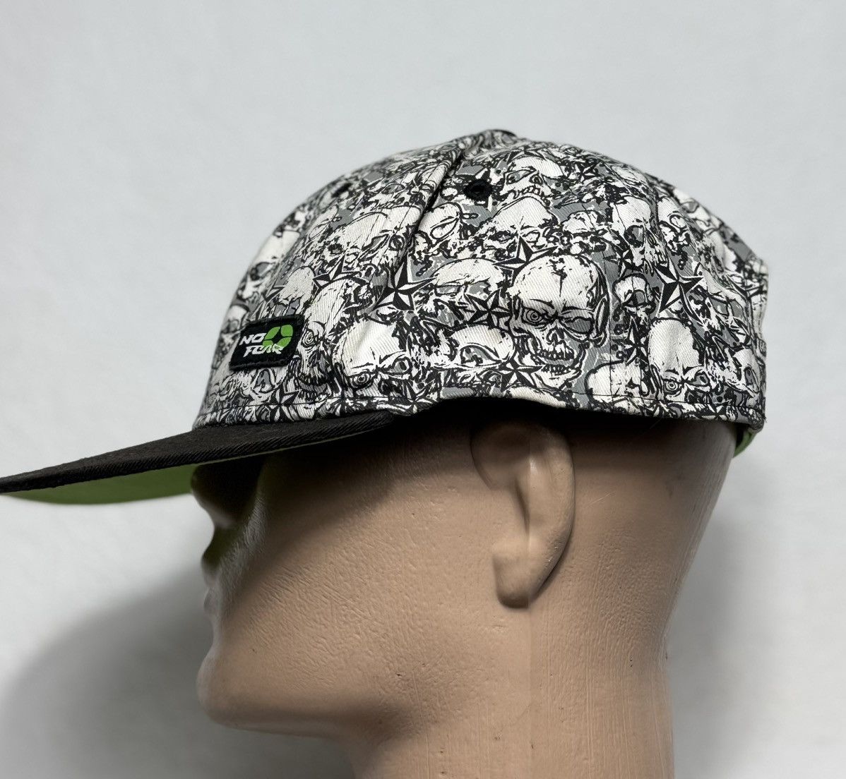 No Fear No Fear Skulls Print Cap Size ONE SIZE - 2 Thumbnail