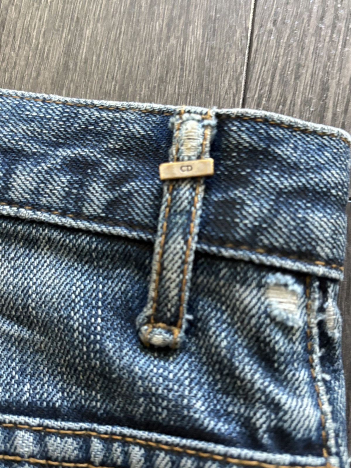 Hedi Slimane *Sold* Dior Homme By Hedi Slimane SS03 Clawmark Denim Size US 31 - 6 Thumbnail