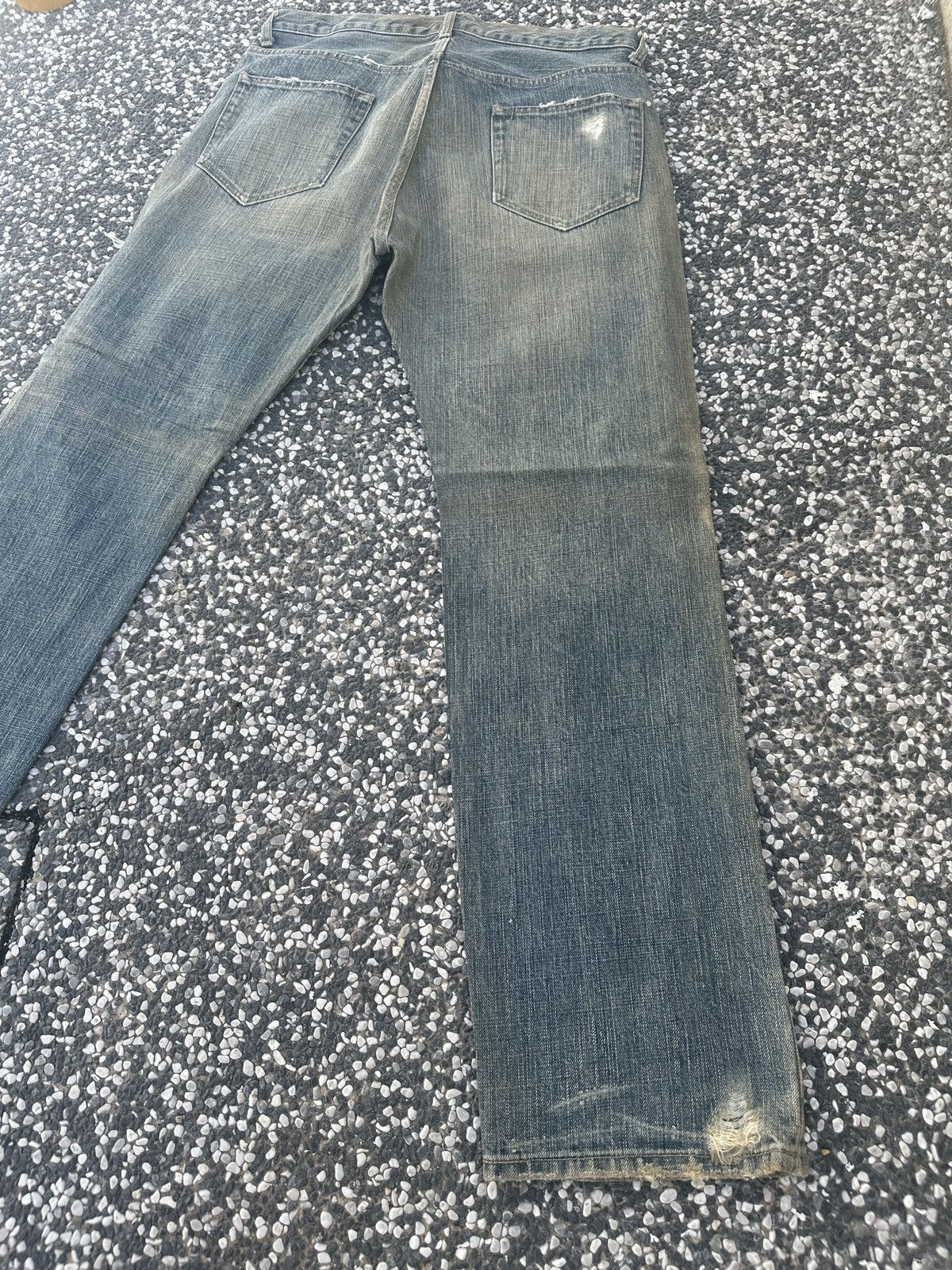 The Viridi-anne Distressed The Viridi-Anne x Monochrome Denim Jeans Size US 33 - 16 Thumbnail