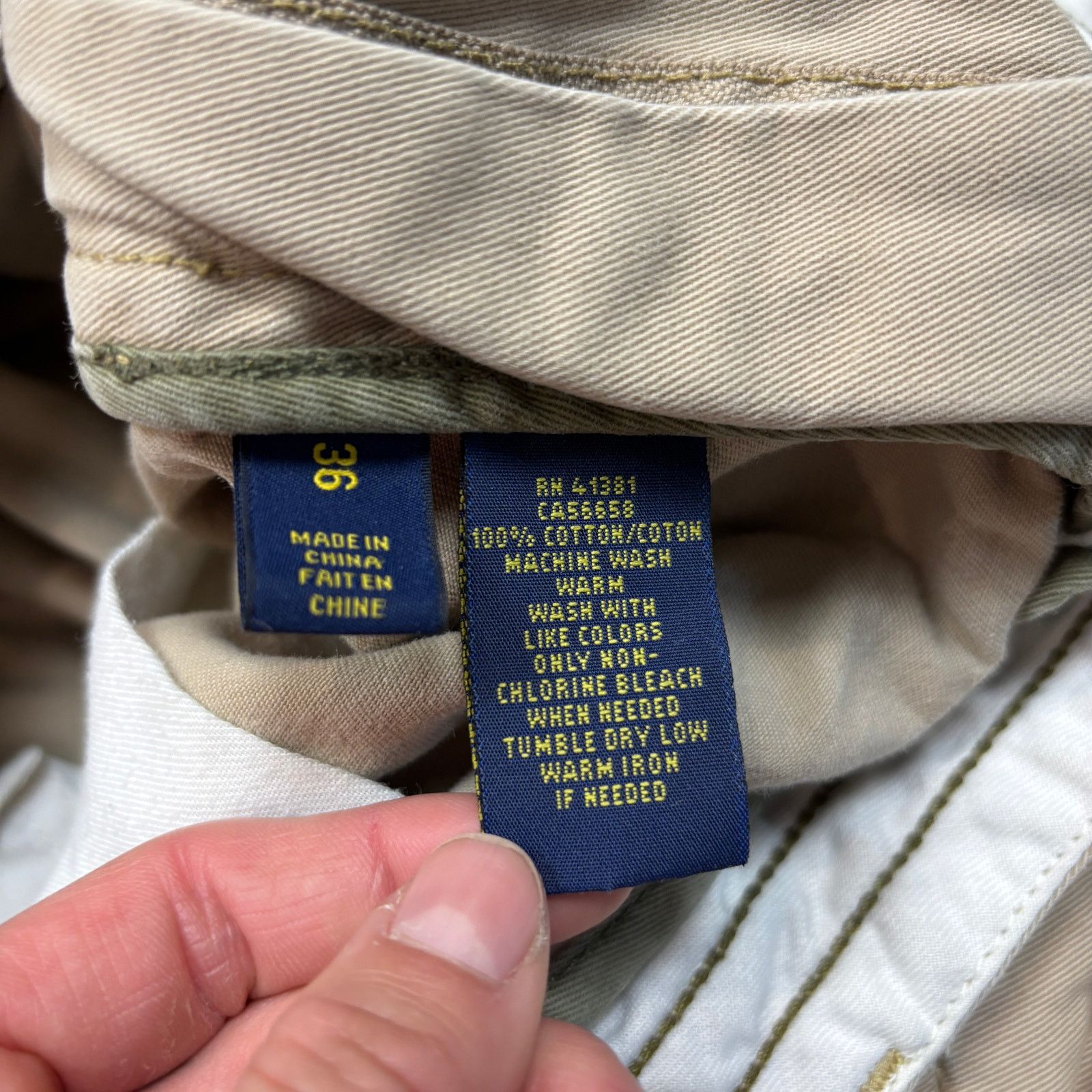Polo Ralph Lauren Polo Ralph Lauren 10" Baggy Cargo Shorts 36 Skater Dadcore Size US 36 / EU 52 - 7 Thumbnail