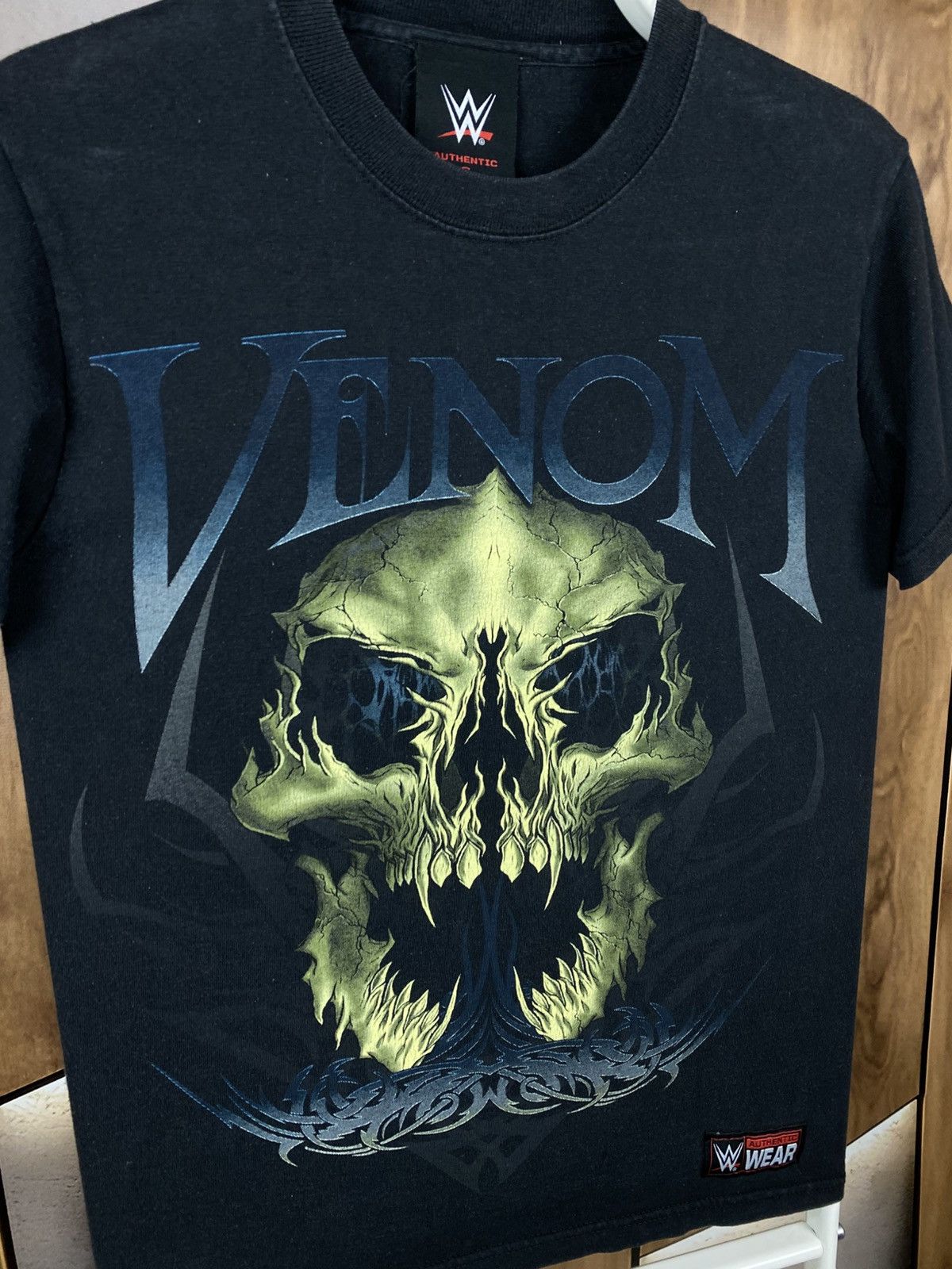 WWE 🔲Vintage 2015 T-Shirt WWE Venom In My Veins Randy Orton Tee🔲 Size US S / EU 44-46 / 1 - 3 Thumbnail