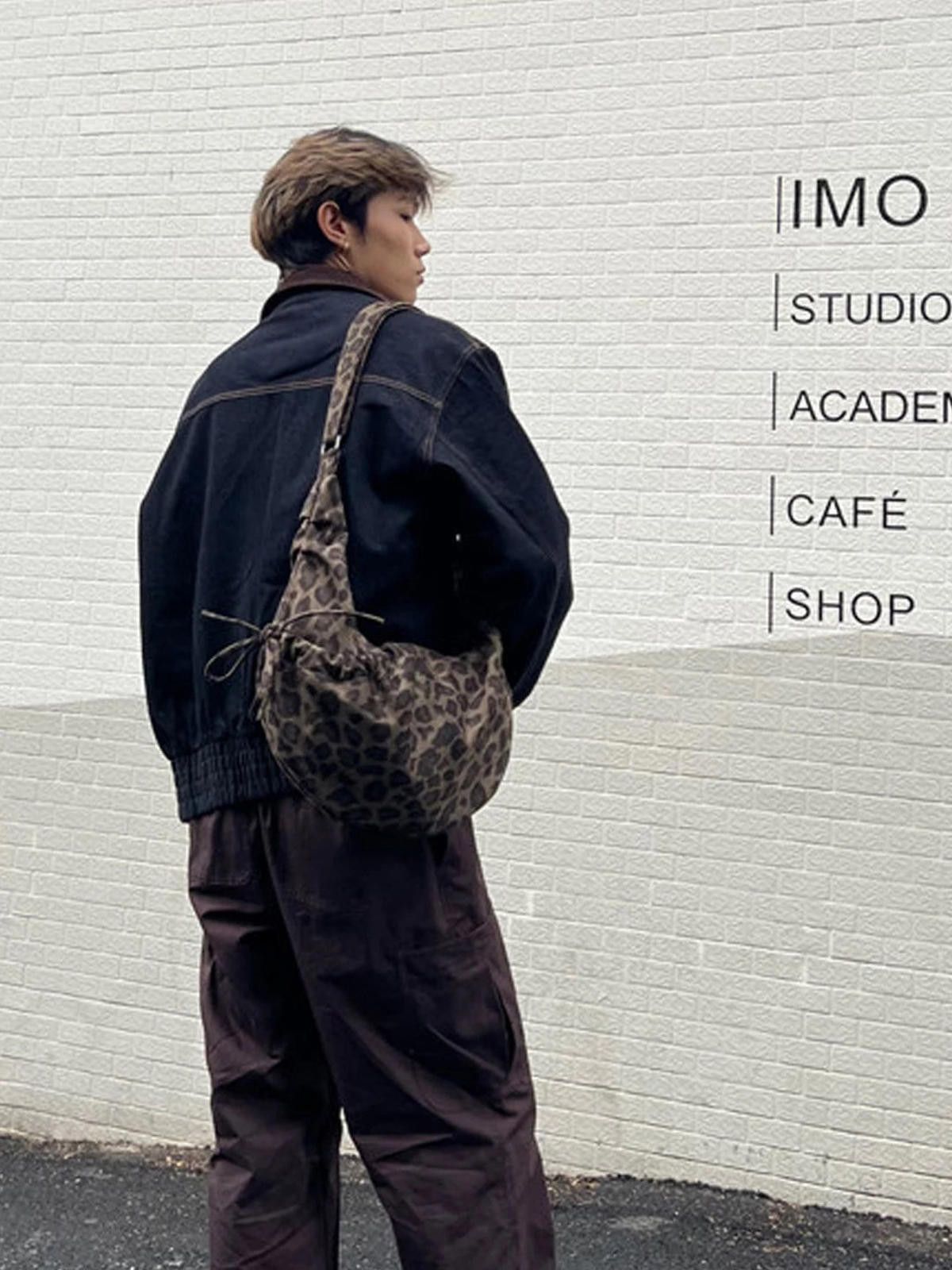 Vintage Leopard Underarm Dumpling Wander Bag Size ONE SIZE - 3 Thumbnail