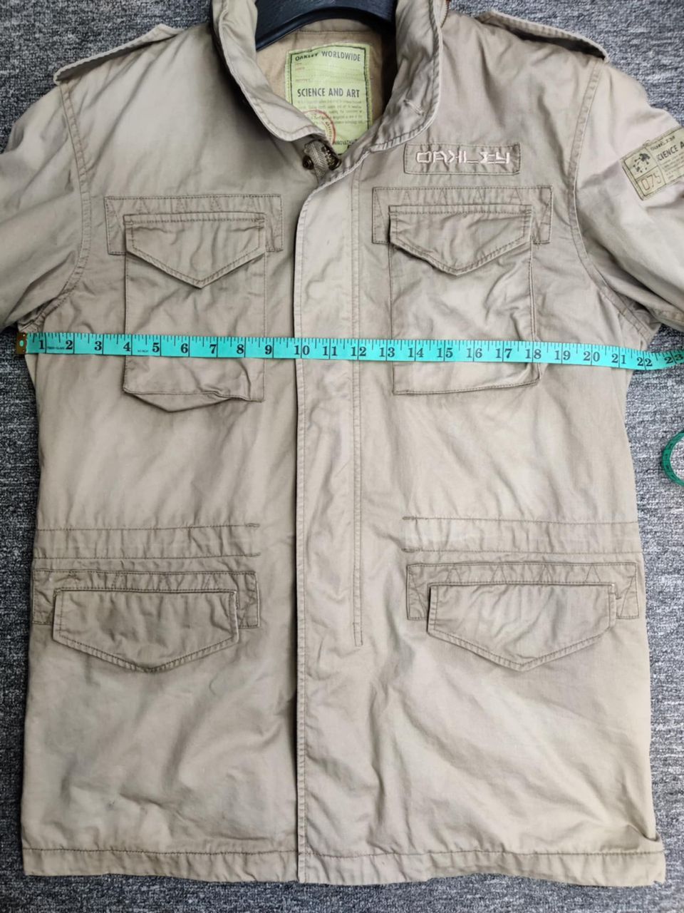 Oakley Vintage 90s Oakley Worldwide M65 Field Military Jacket Size US L / EU 52-54 / 3 - 16 Thumbnail