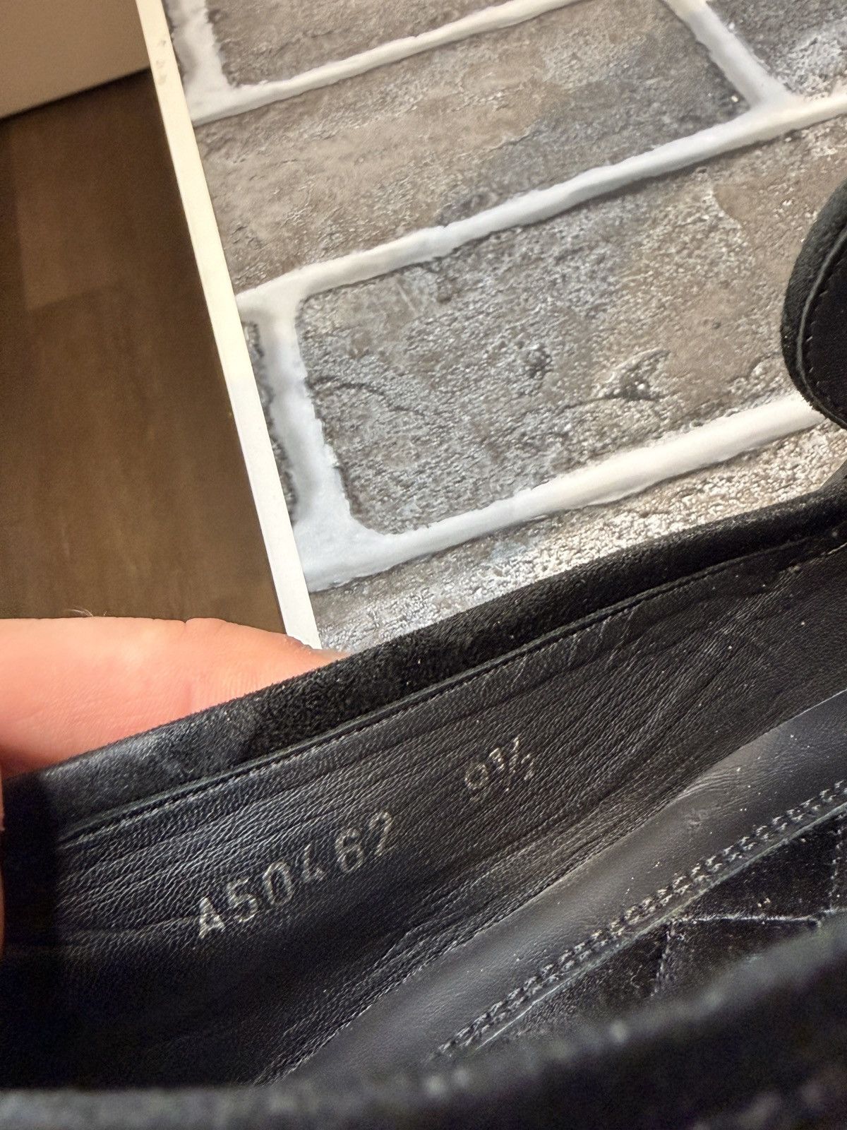 Dolce & Gabbana DOLCE & GABBANA BLACK LEATHER DG LOGO LOAFERS SHOES Size US 9.5 / EU 42-43 - 6 Thumbnail