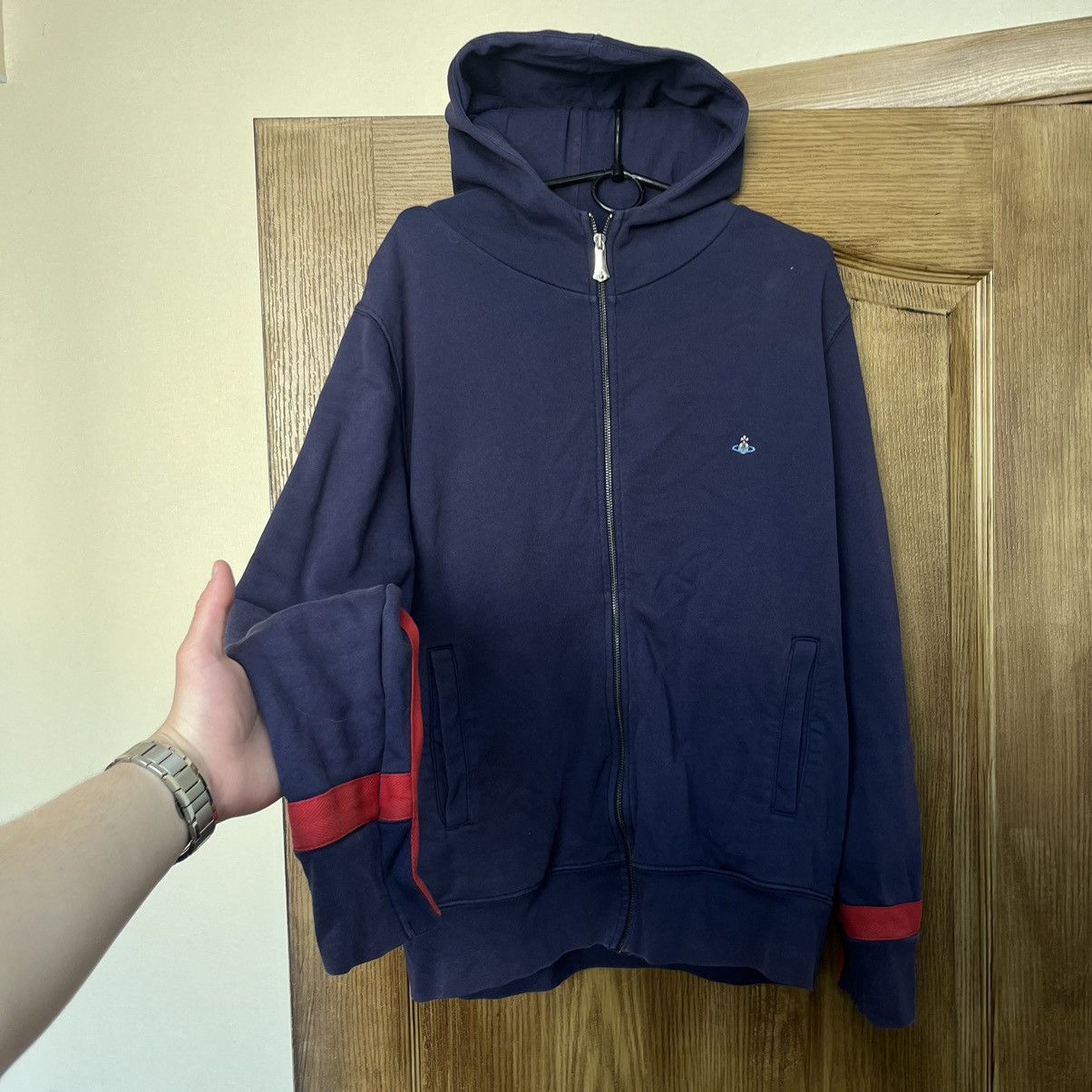Vivienne Westwood Vivienne Westwood Hoodie Zip Up Size US L / EU 52-54 / 3 - 2 Thumbnail