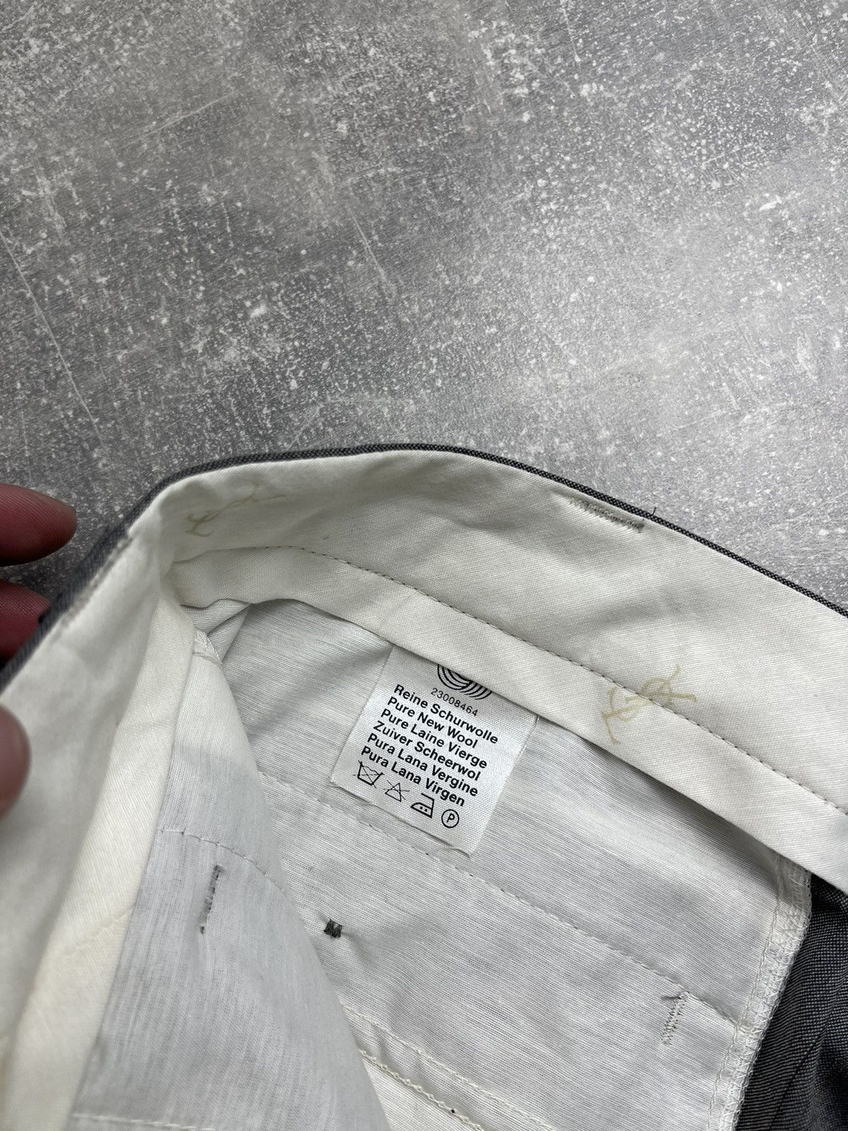 Yves Saint Laurent Yves Saint Laurent Difusion Hommes Double-Breasted Wool Suit Size 48R - 25 Thumbnail