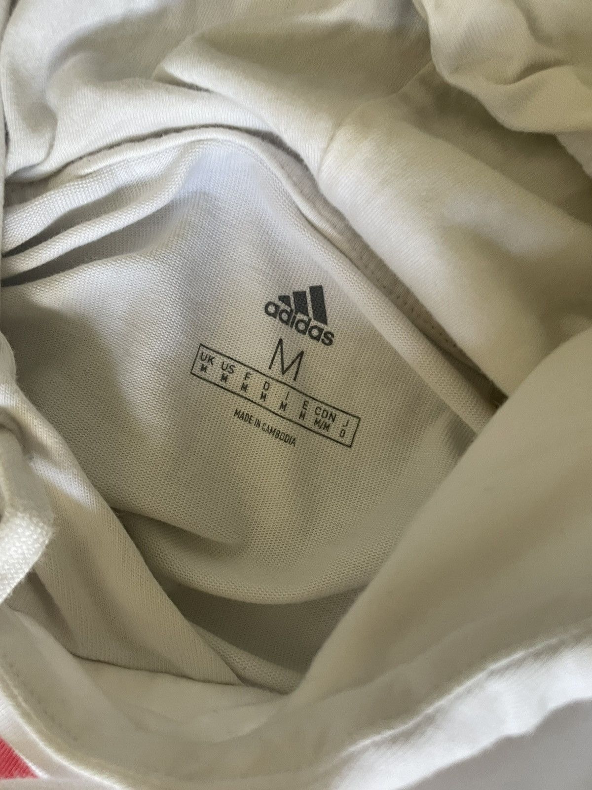 Adidas Adidas hoodie with red logo Size US M / EU 48-50 / 2 - 3 Thumbnail