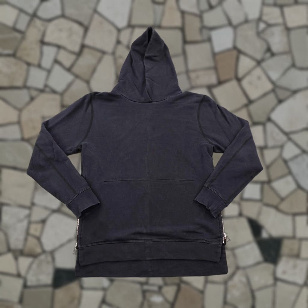 John Elliott VINTAGE John Elliott Hoodie Black Medium Pullover Side Zip Outdoor Sweatshirt Mens USA Size US M / EU 48-50 / 2 - 1 Thumbnail