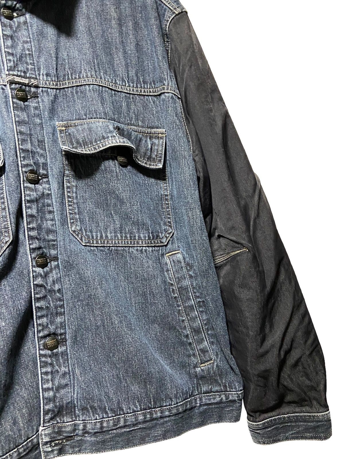 Marithe + Francois Girbaud × Vintage Vintage Marithe Francois Girbaud Denim Trucker Jacket XL Size US XL / EU 56 / 4 - 2 Thumbnail