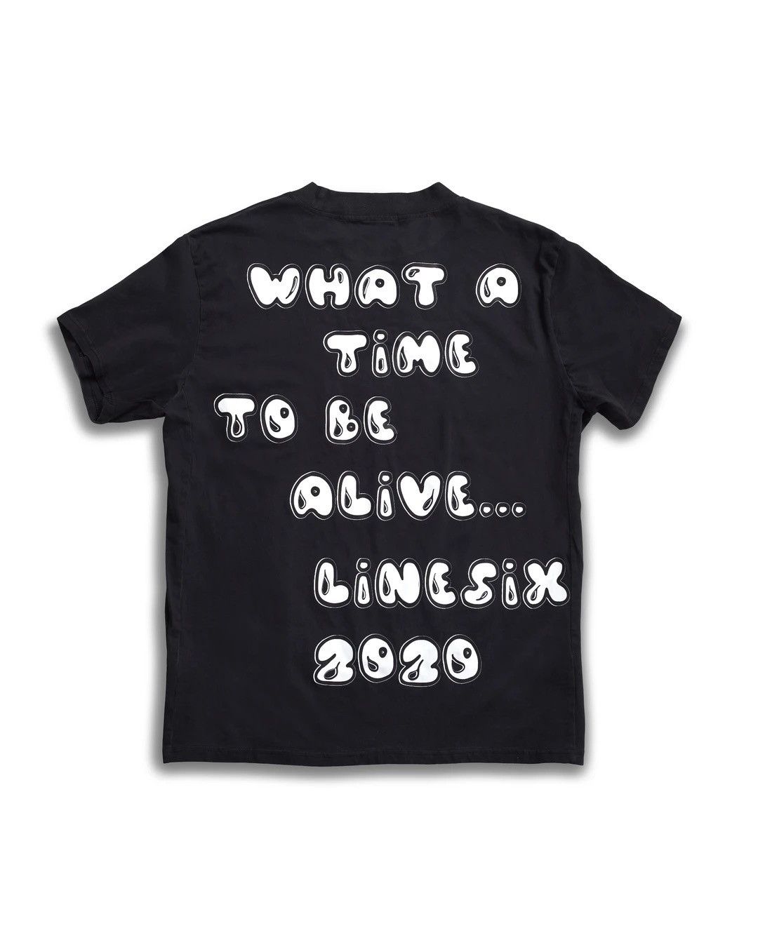Other Linesix Clothing Stone Washed What A Time T Shirt Size US L / EU 52-54 / 3 - 1 Thumbnail
