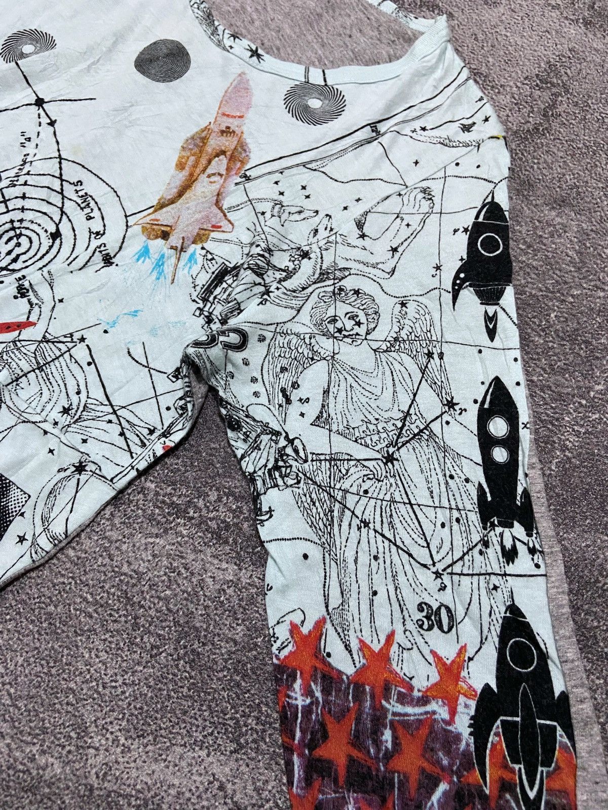 Yohji Yamamoto Vintage Long Sleeve Gomme ART Size M / US 6-8 / IT 42-44 - 3 Thumbnail