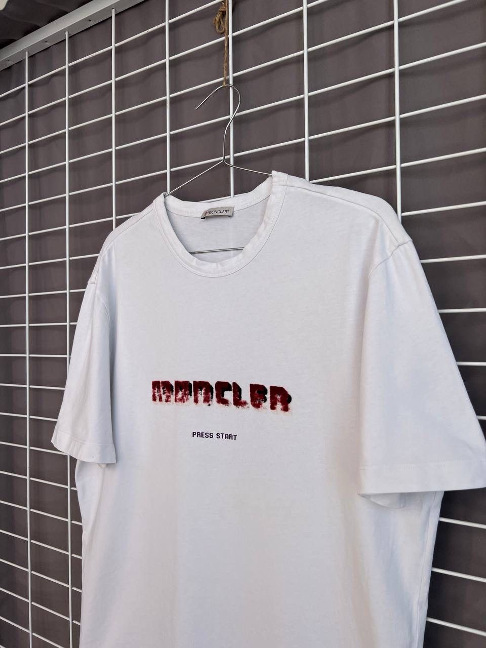 Moncler Moncler Maglia Press Start T-Shirt Mens Size M Short Sleeve Size US M / EU 48-50 / 2 - 4 Thumbnail