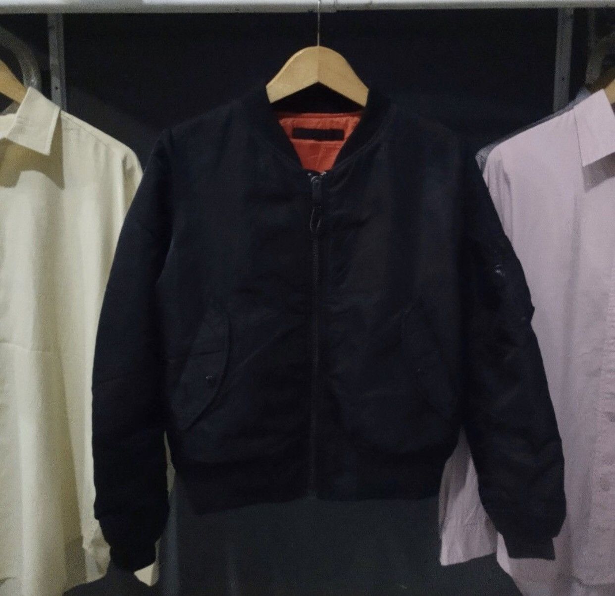 Avirex × Japanese Brand Avirex USA bomber Jacket military army usn usa m65 army Size US L / EU 52-54 / 3 - 2 Thumbnail