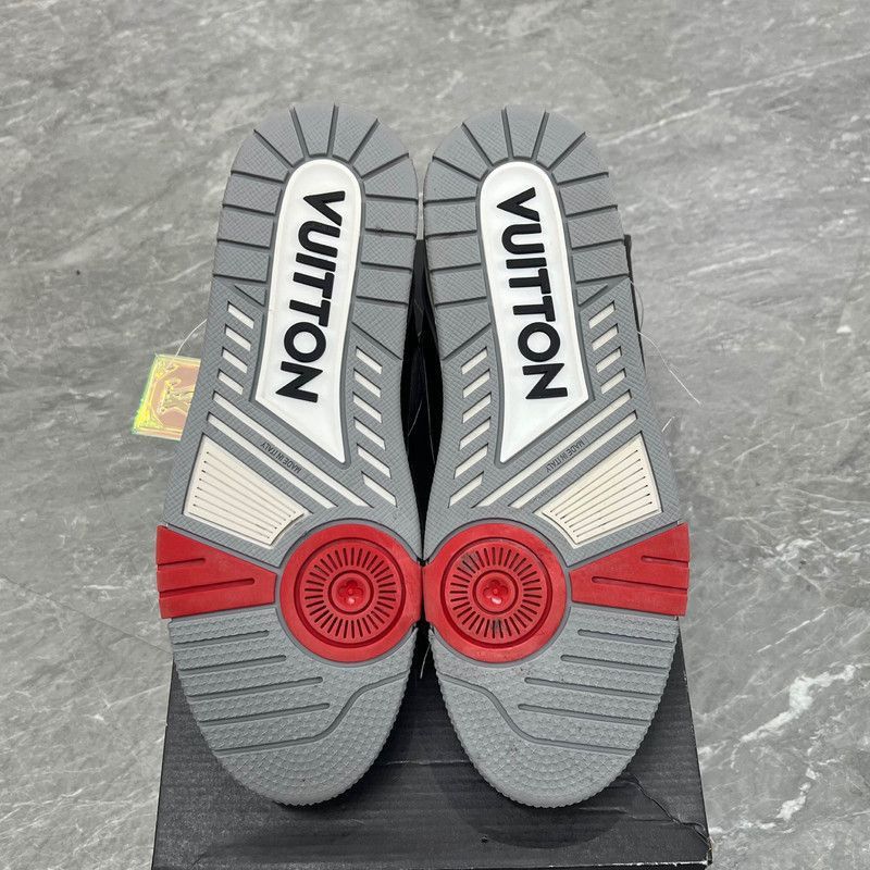 Louis Vuitton Louis Vuitton Trainer Low Top Fashion Sneakers -2508 Size US 8 / EU 41 - 3 Thumbnail