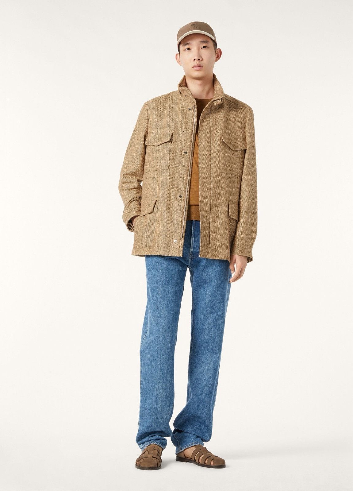 Loro Piana o1srvl11e0526 FAP2325 Traveller Field Jacket in Brown Size US S / EU 44-46 / 1 - 7 Thumbnail