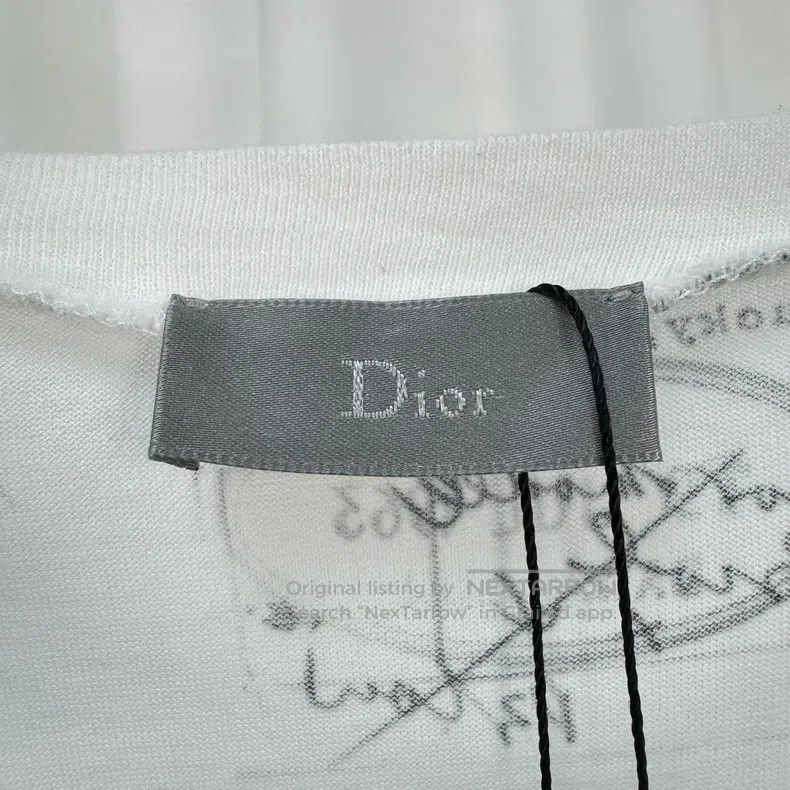 Dior Dior Graffiti embroidered bee short sleeves Size US XL / EU 56 / 4 - 6 Thumbnail