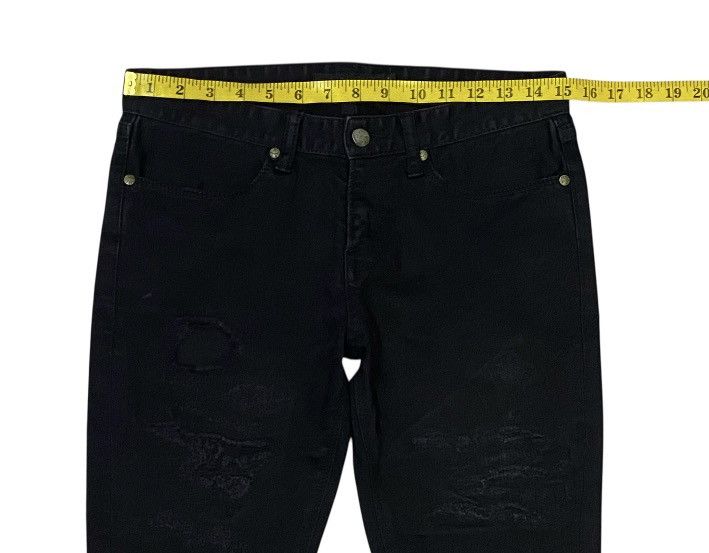 GOSTAR DE FUGA Fuga Skinny Distressed Ankle Zipper Stretchable Jeans Size 29" - 14 Thumbnail
