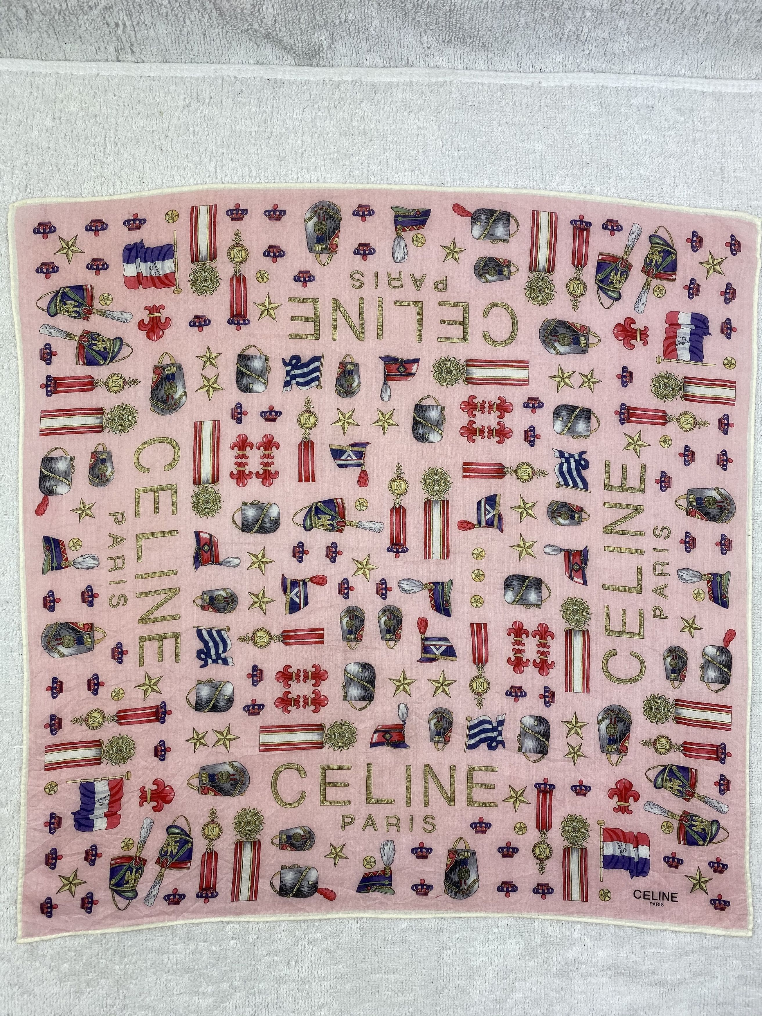 Celine Celine Handkerchief / Bandana / Neckerchief Size ONE SIZE - 3 Thumbnail