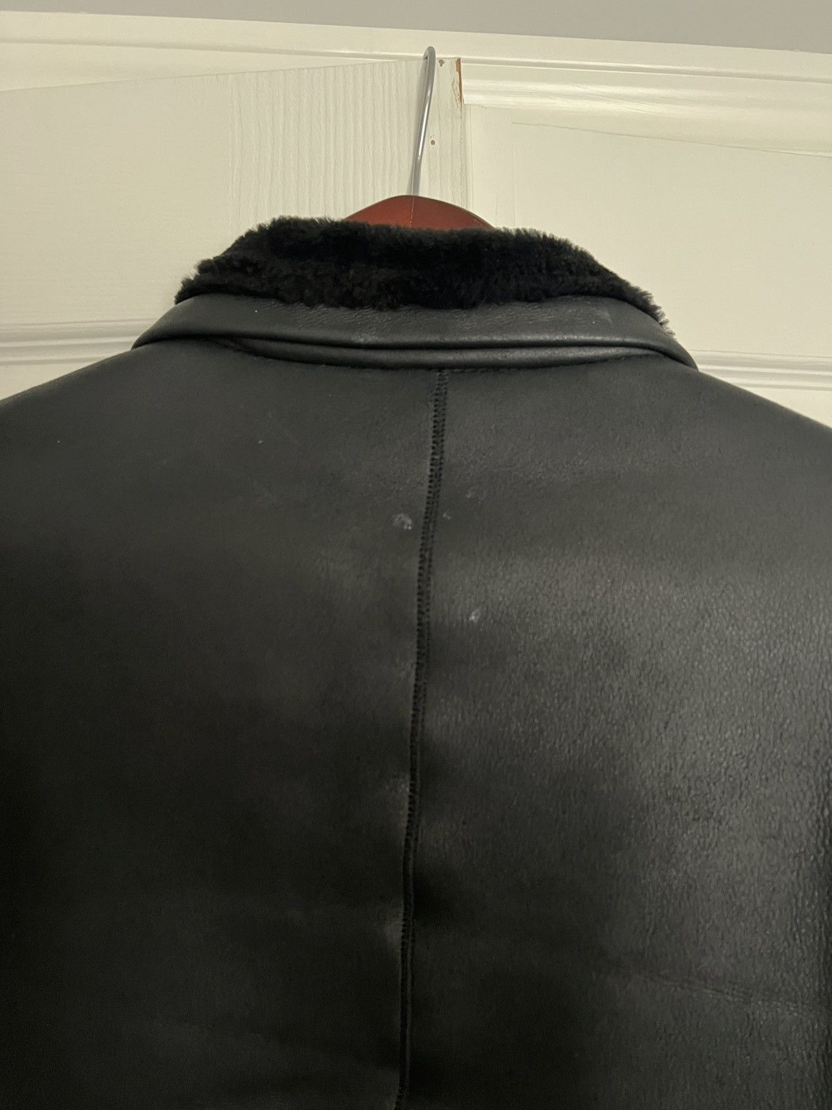 Armani Collezioni Armani Collezioni sheepskin leather jacket Size US XL / EU 56 / 4 - 10 Thumbnail
