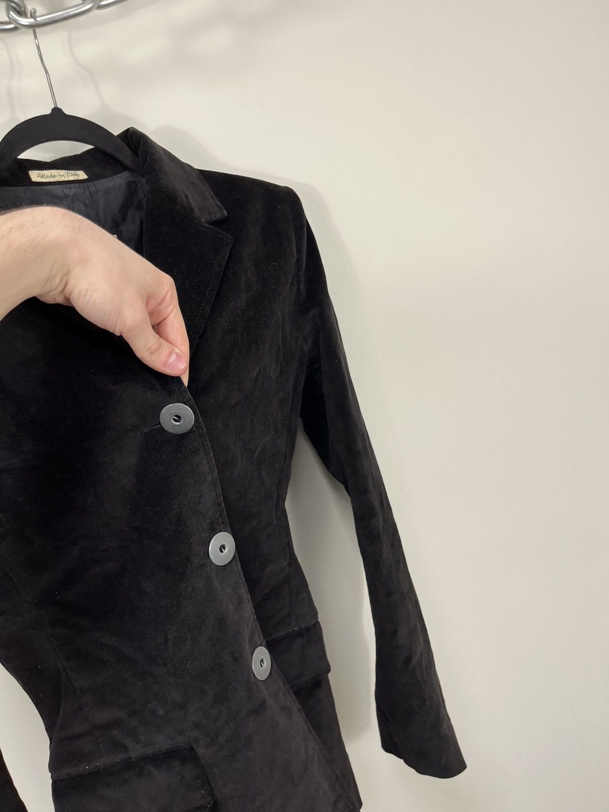 Jean Paul Gaultier Jean Paul Gaultier Velvet Vintage Rare Women’s Blazer Jacket Size L / US 10 / IT 46 - 9 Thumbnail