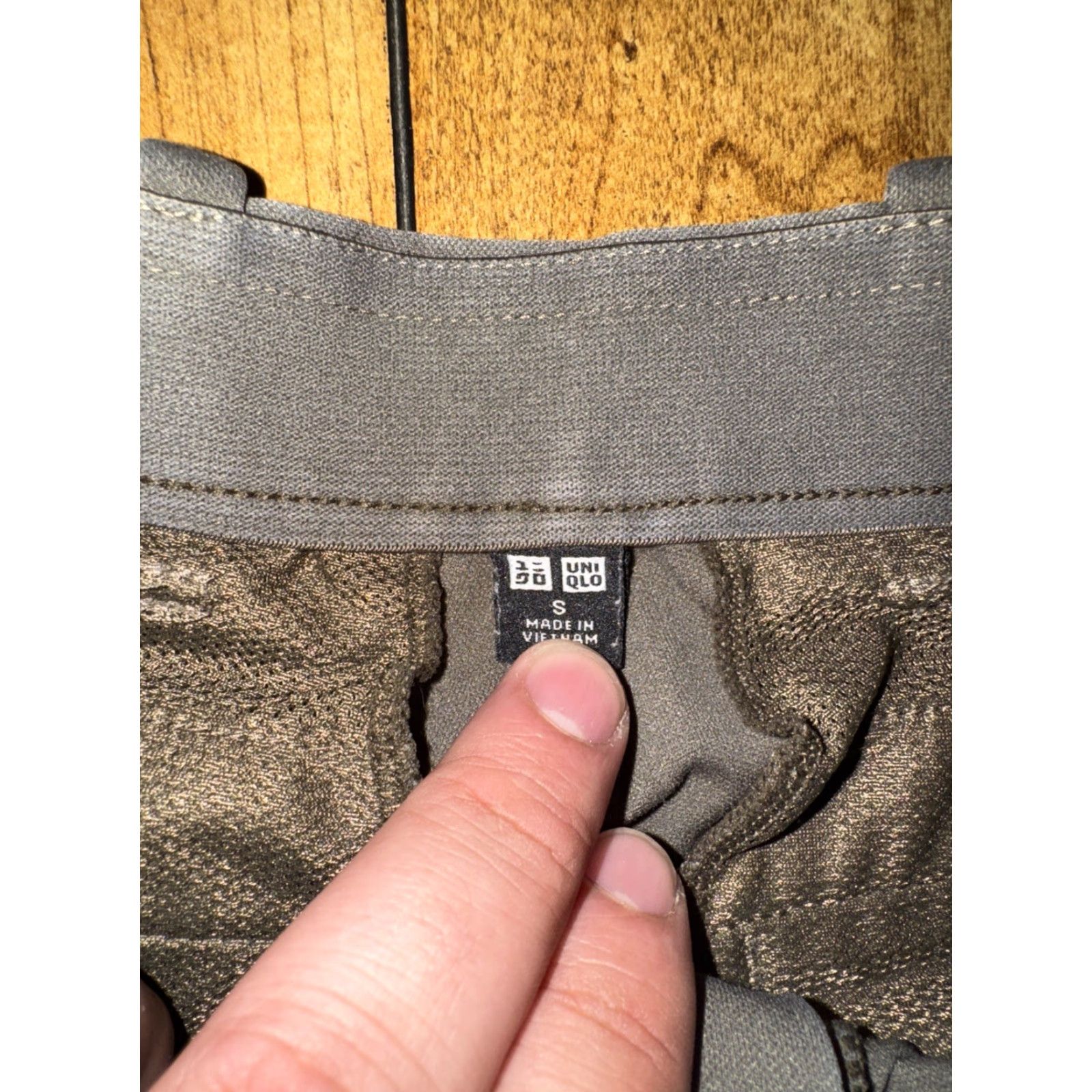 Uniqlo Uniqlo Smart Ankle Pants Gray Slim Fit Trousers Men’s 28x29 Size US 28 / EU 44 - 4 Thumbnail