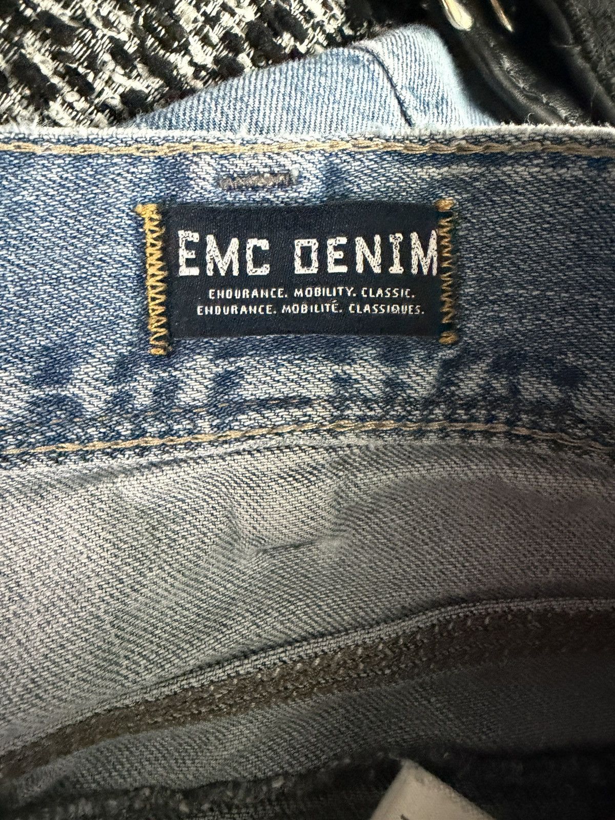 Silver Jeans Co. Silver Jeans Gordie Y2K EMC Denim Light Wash Flap Pocket 34 Size US 34 / EU 50 - 7 Thumbnail
