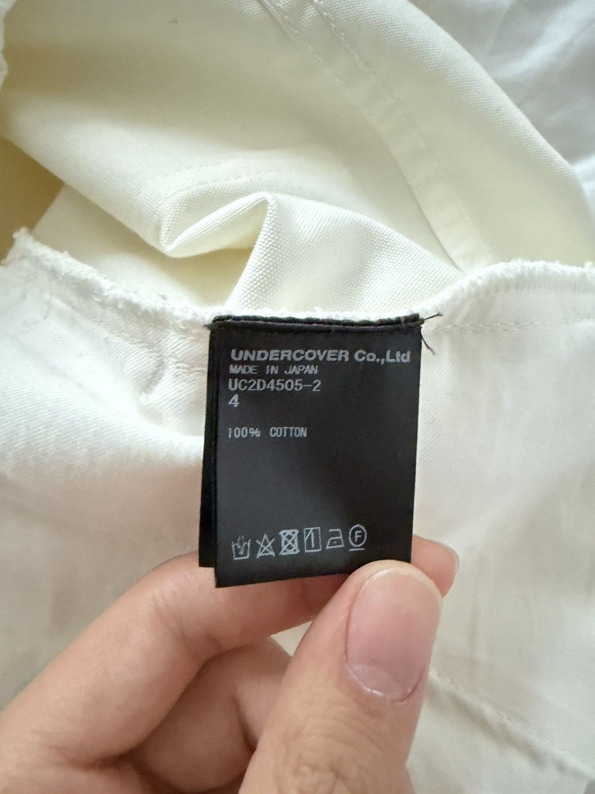 Undercover Undercover White Drawing Trousers Size US 36 / EU 52 - 7 Thumbnail