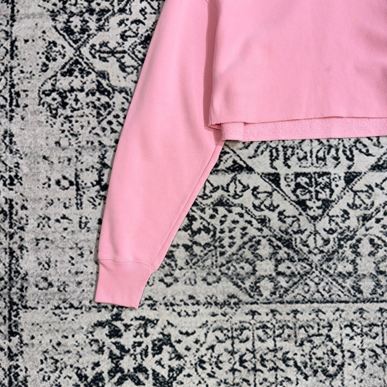 Champion × Vintage Champion Pink Cotton Crewneck Size S Cropped USA Weave Fi Size US S / EU 44-46 / 1 - 4 Thumbnail