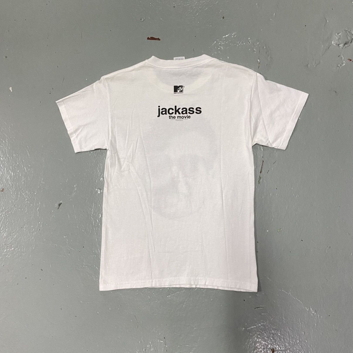 Mtv × Vintage Vintage 2002 Mtv Jackass Promo Johnny Knoxville Tee Rare Size US S / EU 44-46 / 1 - 3 Thumbnail