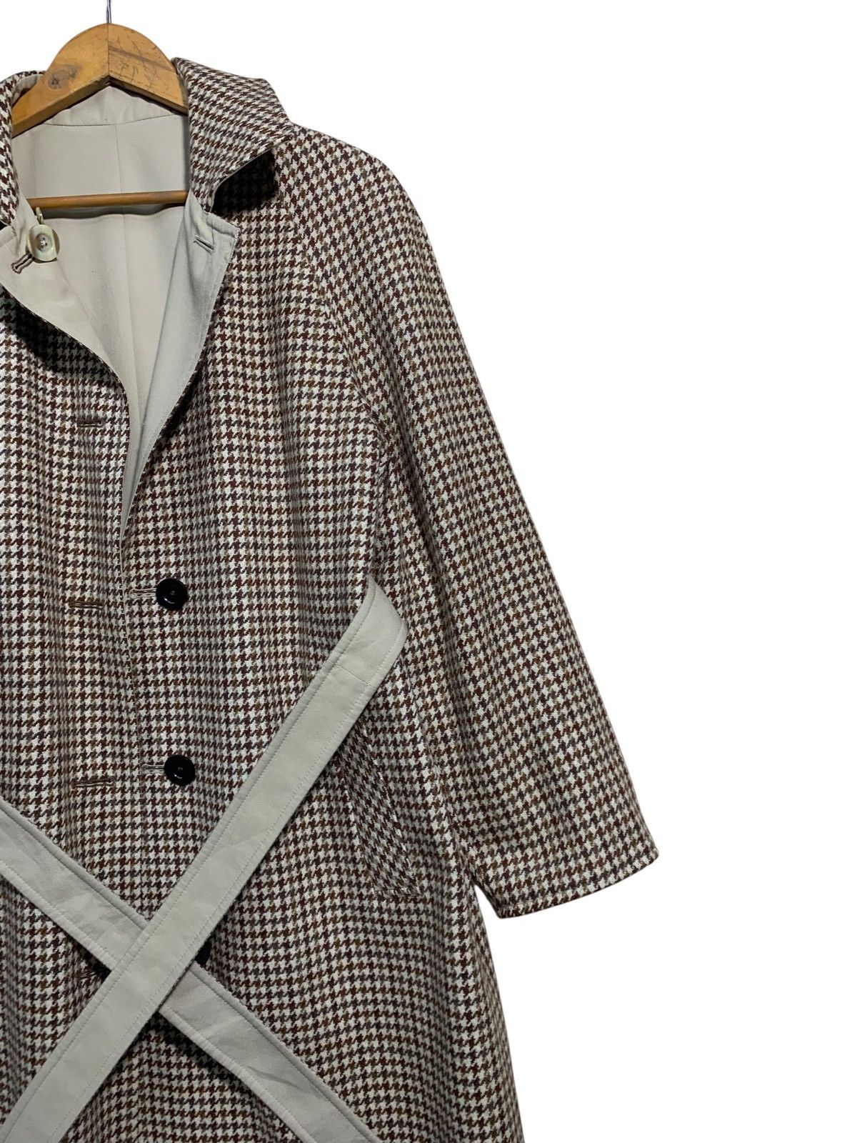 Aquascutum 🔥VTG AQUASCUTUM REVERSIBLE TRENCH COATS WOOL Size M / US 6-8 / IT 42-44 - 3 Thumbnail