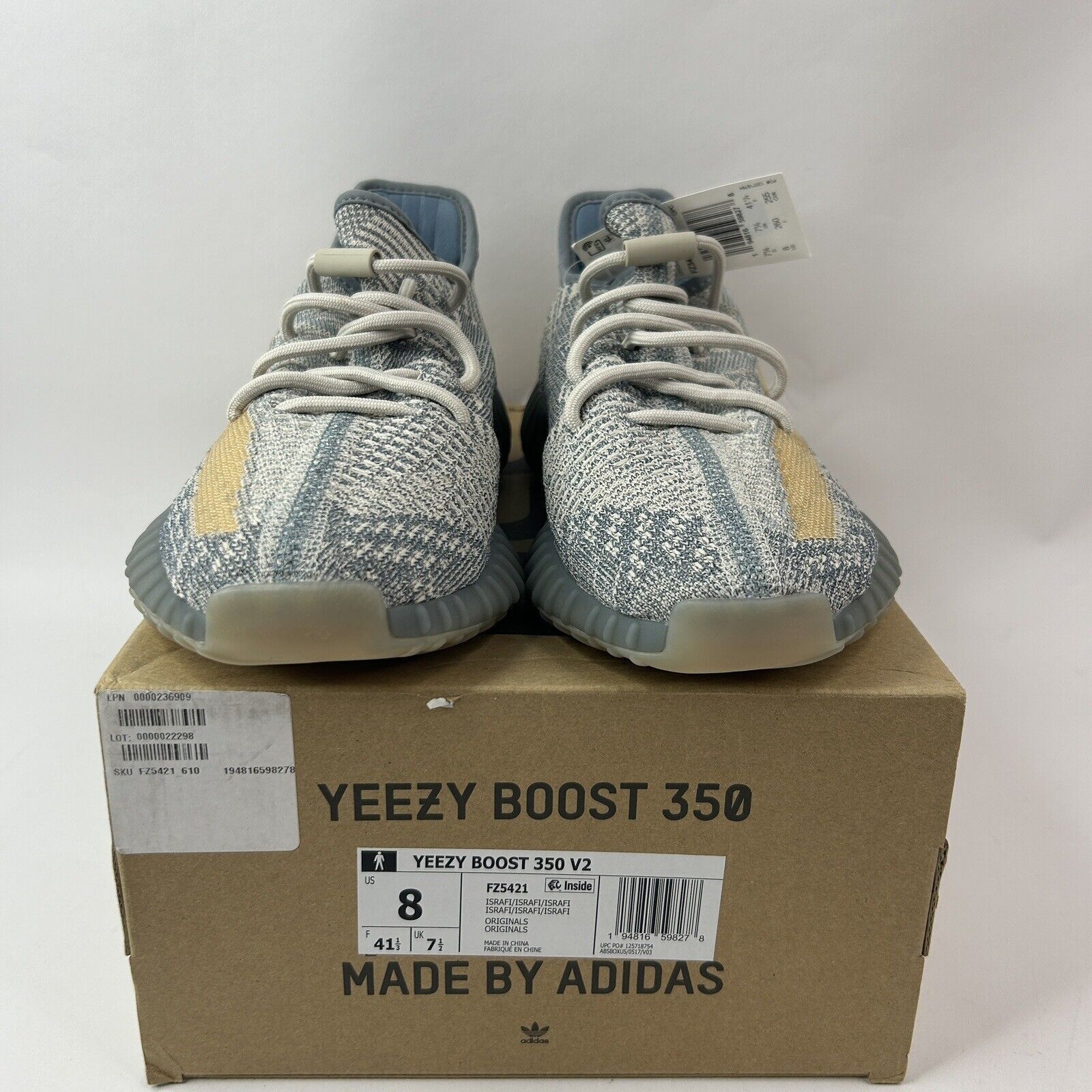 Adidas adidas Yeezy Boost 350 V2 “Israfil” 2024 Size US 8 / EU 41 - 2 Thumbnail
