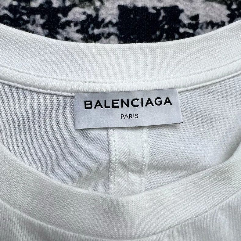 Balenciaga Balenciaga Logo Letter Logo Short Sleeve T-Shirt Size US XS / EU 42 / 0 - 3 Thumbnail