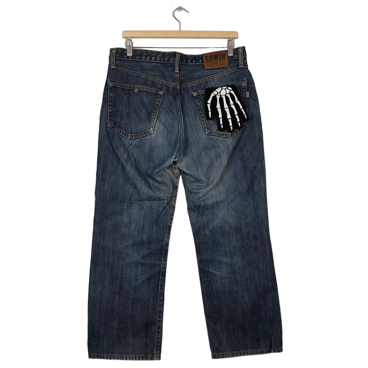 Japanese Brand 🔥90’s Vintage Edwin Denim Jeans Japan Made Size US 34 / EU 50 - 7 Thumbnail
