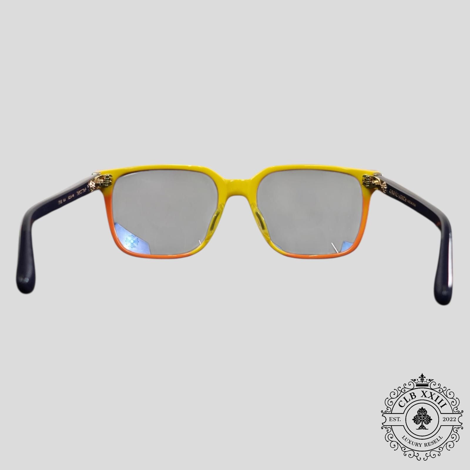 Chrome Hearts Chrome Hearts Thirst Trap Glasses in Navy/Multicolor Size ONE SIZE - 4 Thumbnail