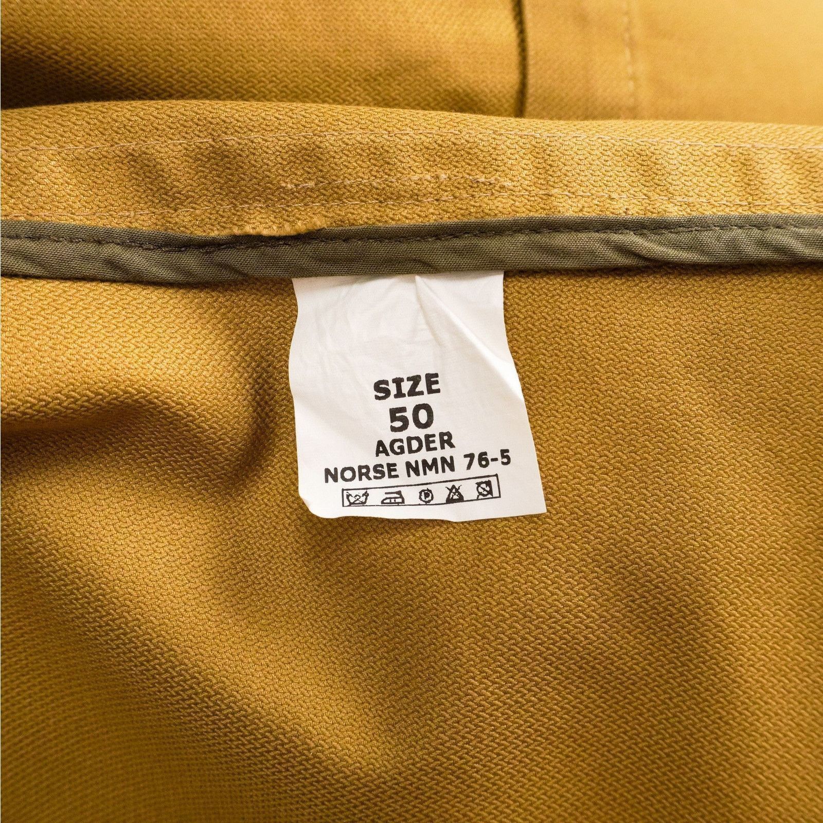 Norse Projects Norse Projects Agder Mustard Brown Thick Cotton Work Jacket Size US M / EU 48-50 / 2 - 12 Thumbnail