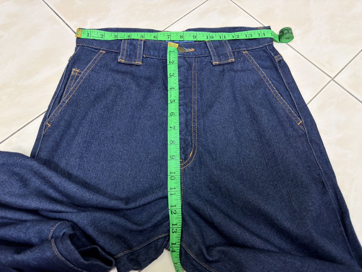 Japanese Brand × Kansai Yamamoto × Vintage Baggy KANSAI MAN Embroidery Back Logo Soft Denim Size US 28 / EU 44 - 15 Thumbnail