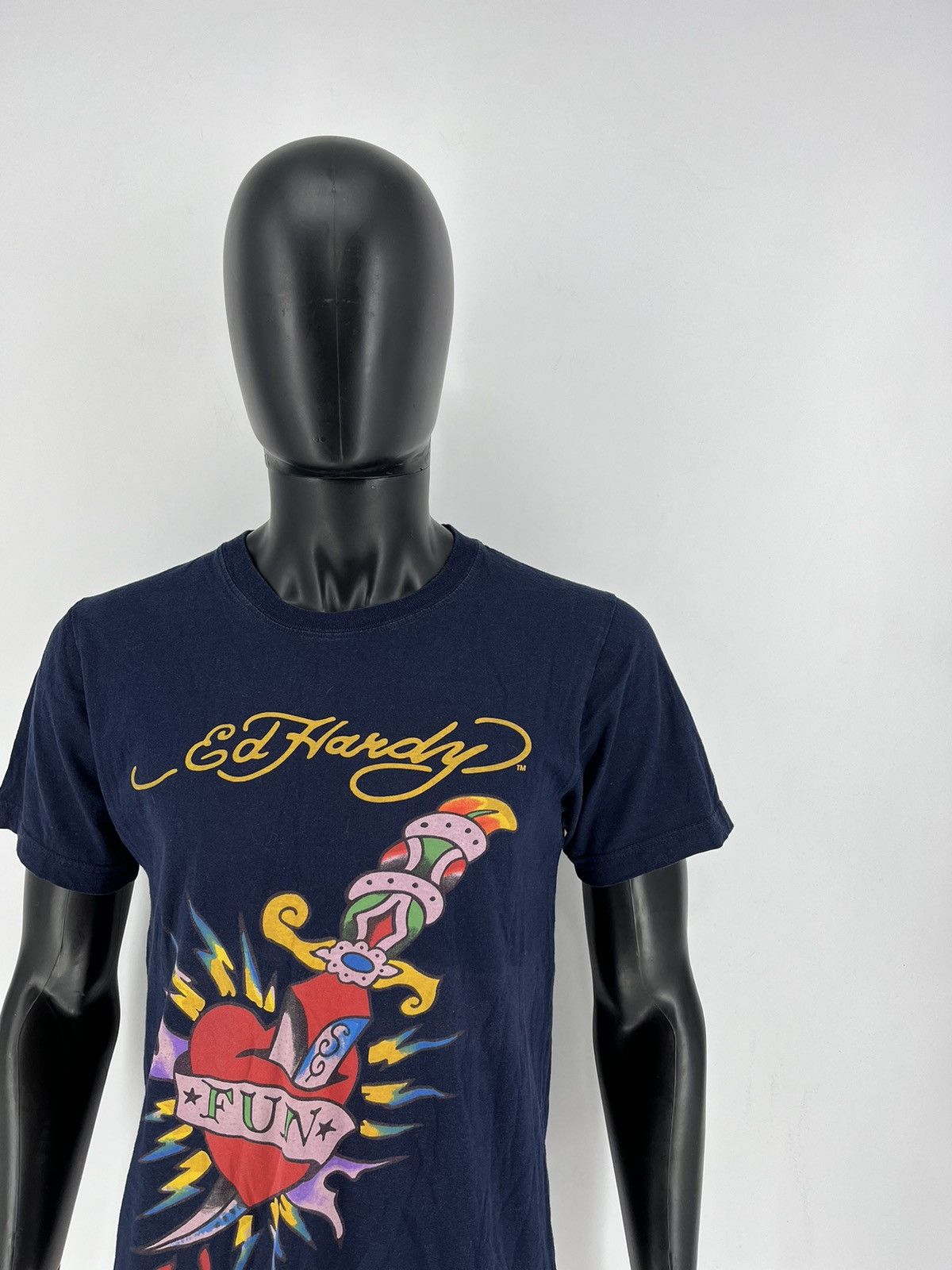 Affliction Vintage Ed Hardy By Christian Audigier Knife In The Heart Size US M / EU 48-50 / 2 - 8 Thumbnail