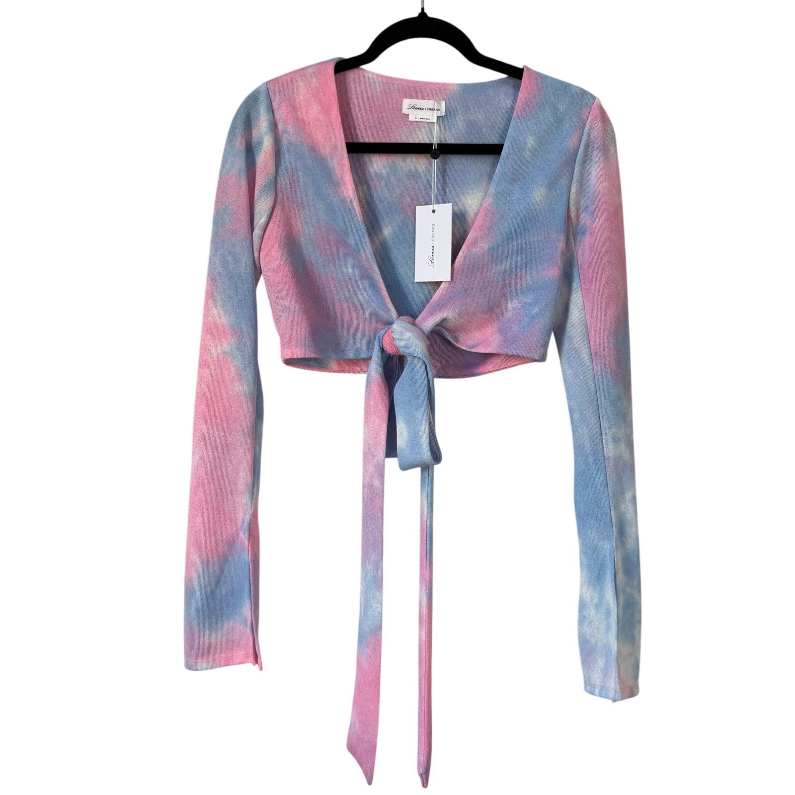 Other Lovers + Friends Mclaughlin Pastel Tie Dye Top XS NWT Size XS / US 0-2 / IT 36-38 - 4 Thumbnail