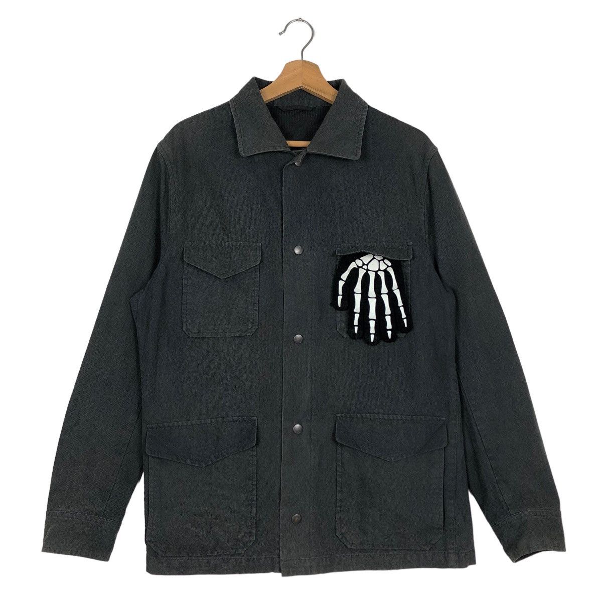 Japanese Brand 🔥Chore Work Jacket Petit Bonheur Inattendu Issey Miyake Size US L / EU 52-54 / 3 - 2 Thumbnail
