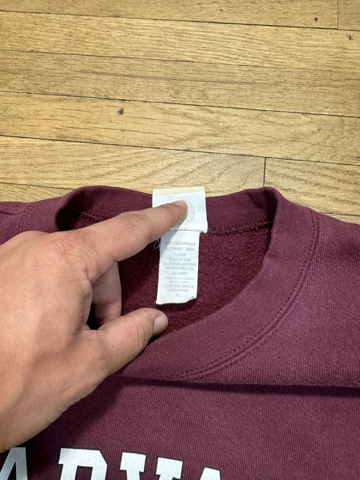 Vintage Vintage Harvard Sweatshirt Size US XL / EU 56 / 4 - 5 Thumbnail