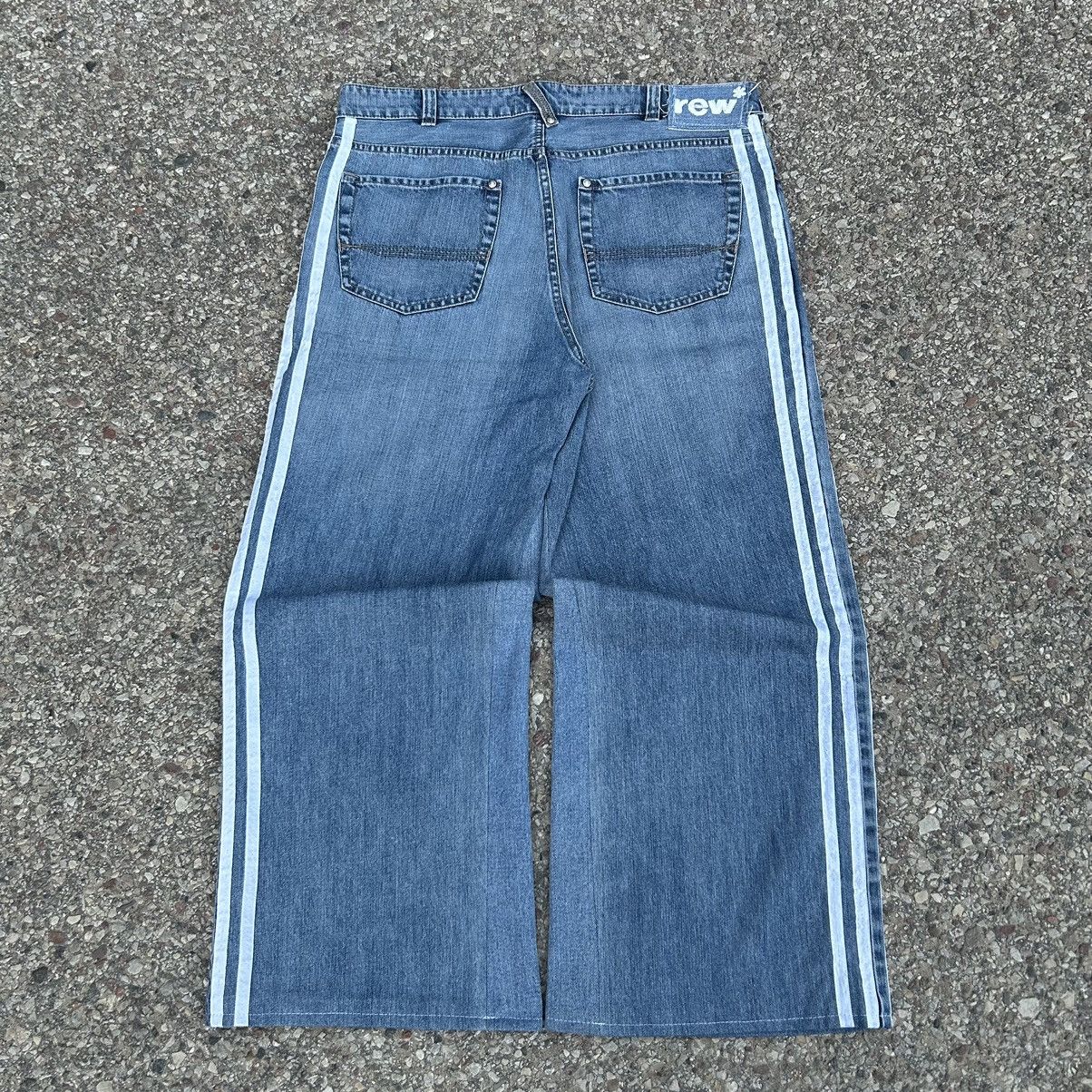 Handmade rew* adidas jeans Size US 34 / EU 50 - 6 Thumbnail