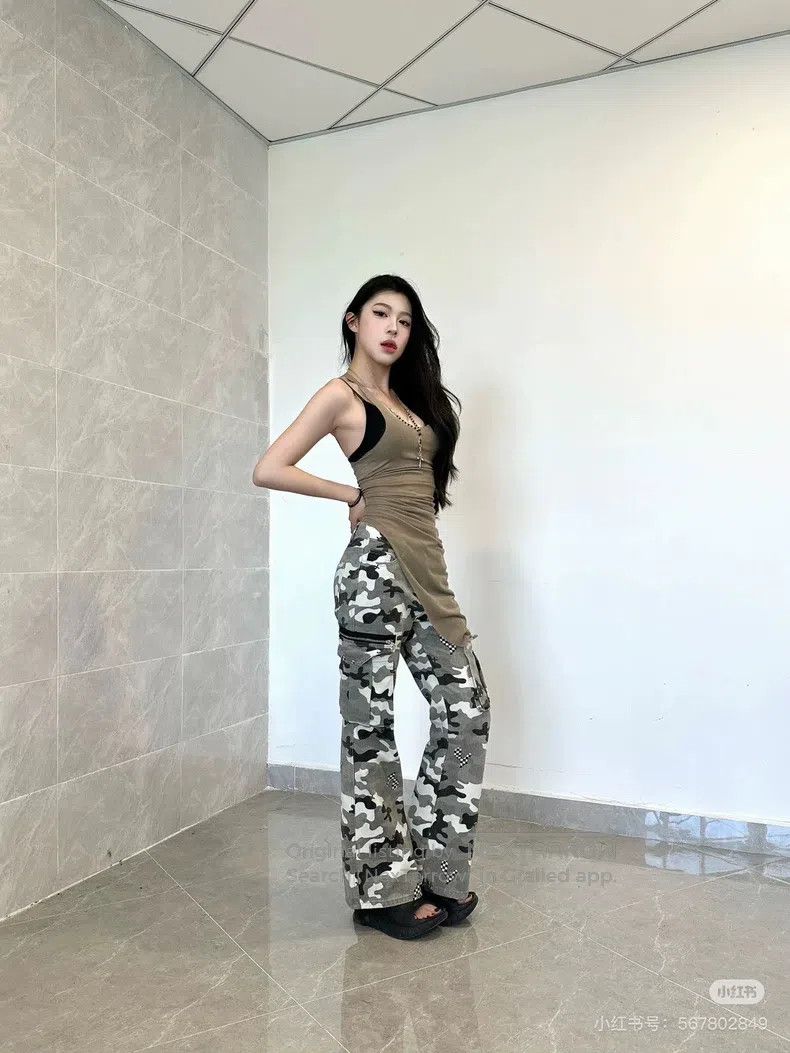 Balenciaga Balenciaga Camouflage cargo overalls Size US 34 / EU 50 - 7 Thumbnail