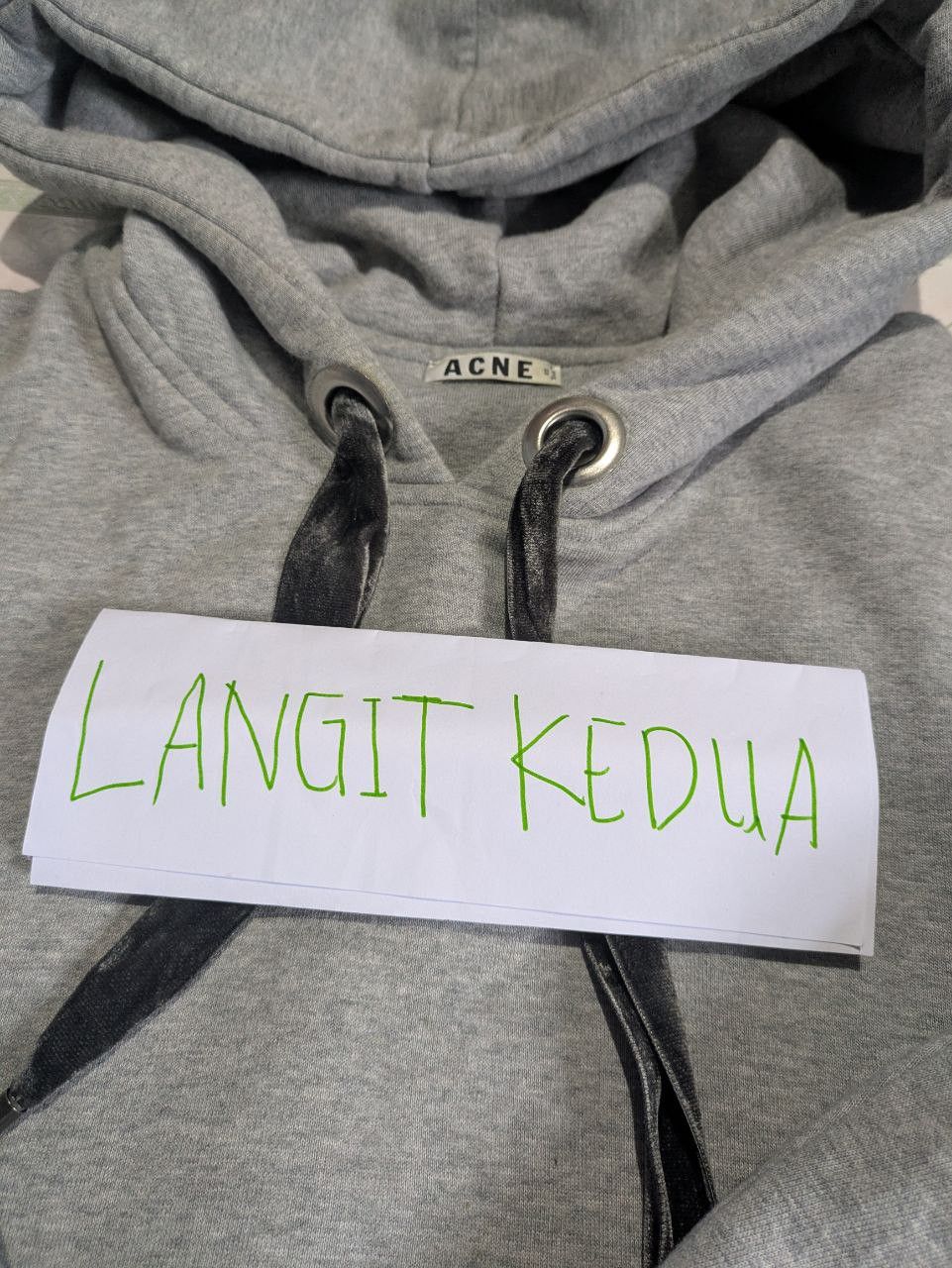 Acne Studios Acne Studios Bit Double Heavyweight Boxy Hoodie Size US XS / EU 42 / 0 - 4 Thumbnail