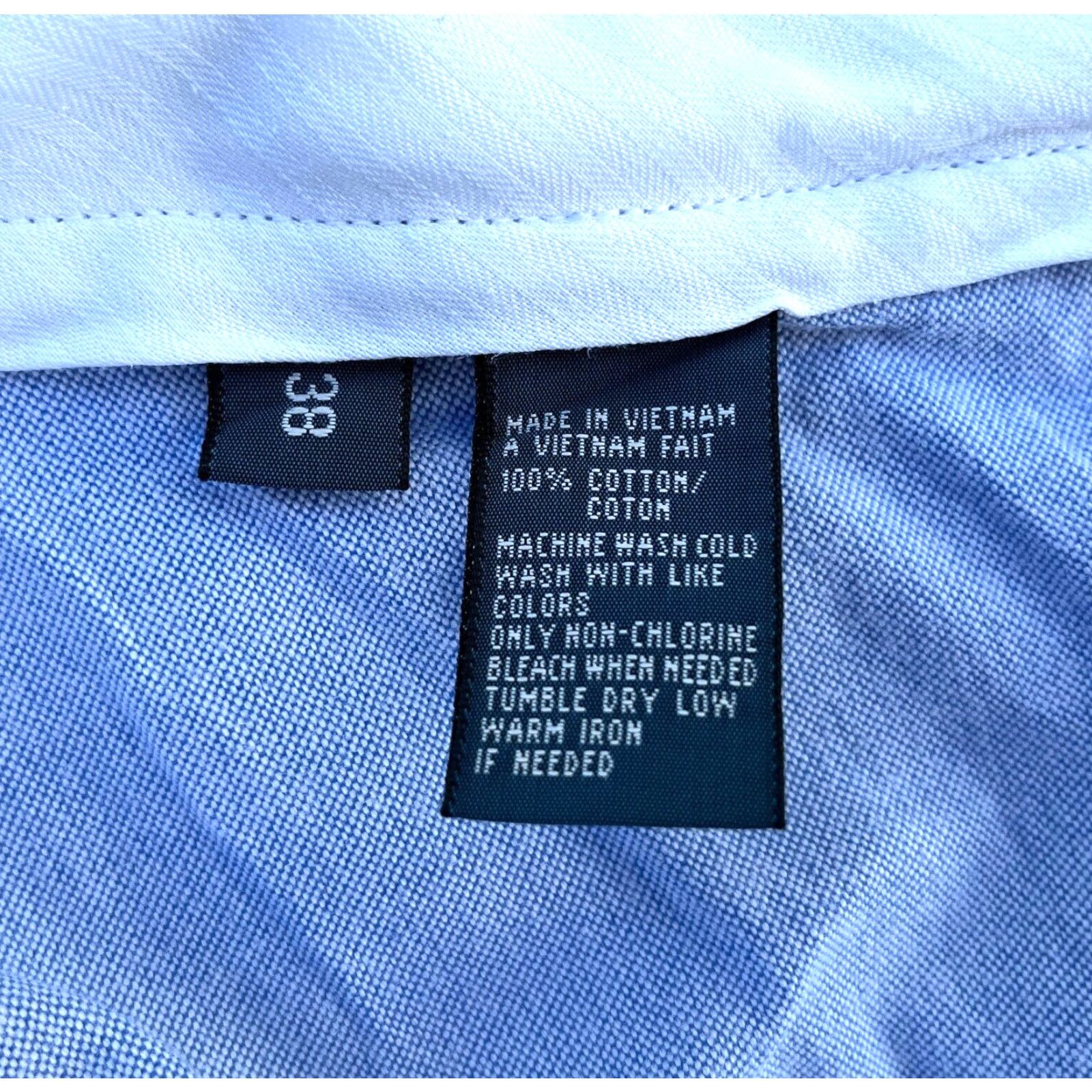 Polo Ralph Lauren VINTAGE Polo Ralph Lauren Men's Preston Short Chino 38 Blue 90s Preppy 10.5 Inseam Mens Size US M / EU 48-50 / 2 - 7 Thumbnail