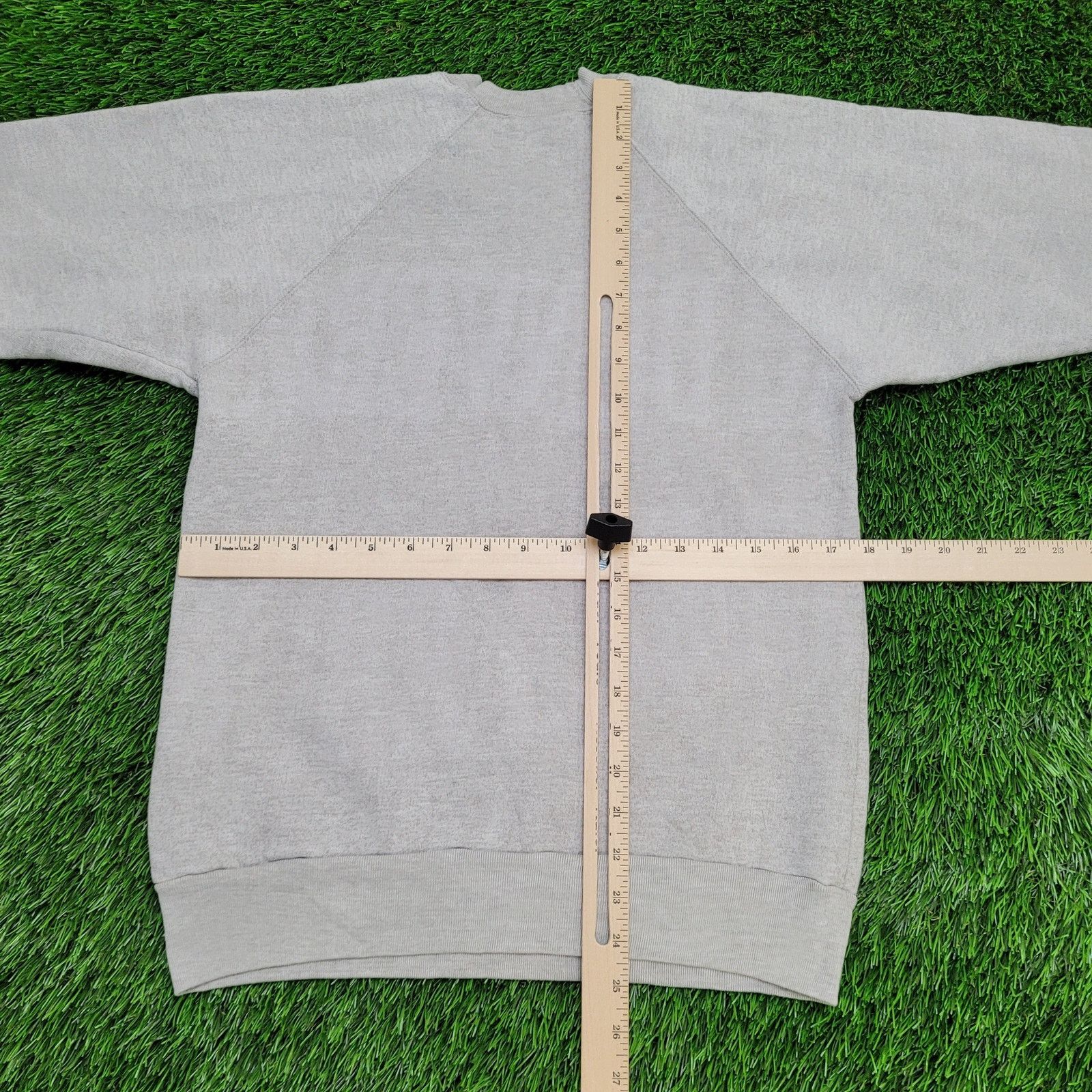 Other Vintage 80s Denver Raglan Sweatshirt Women Medium 18x25 Gray Size M / US 6-8 / IT 42-44 - 5 Thumbnail