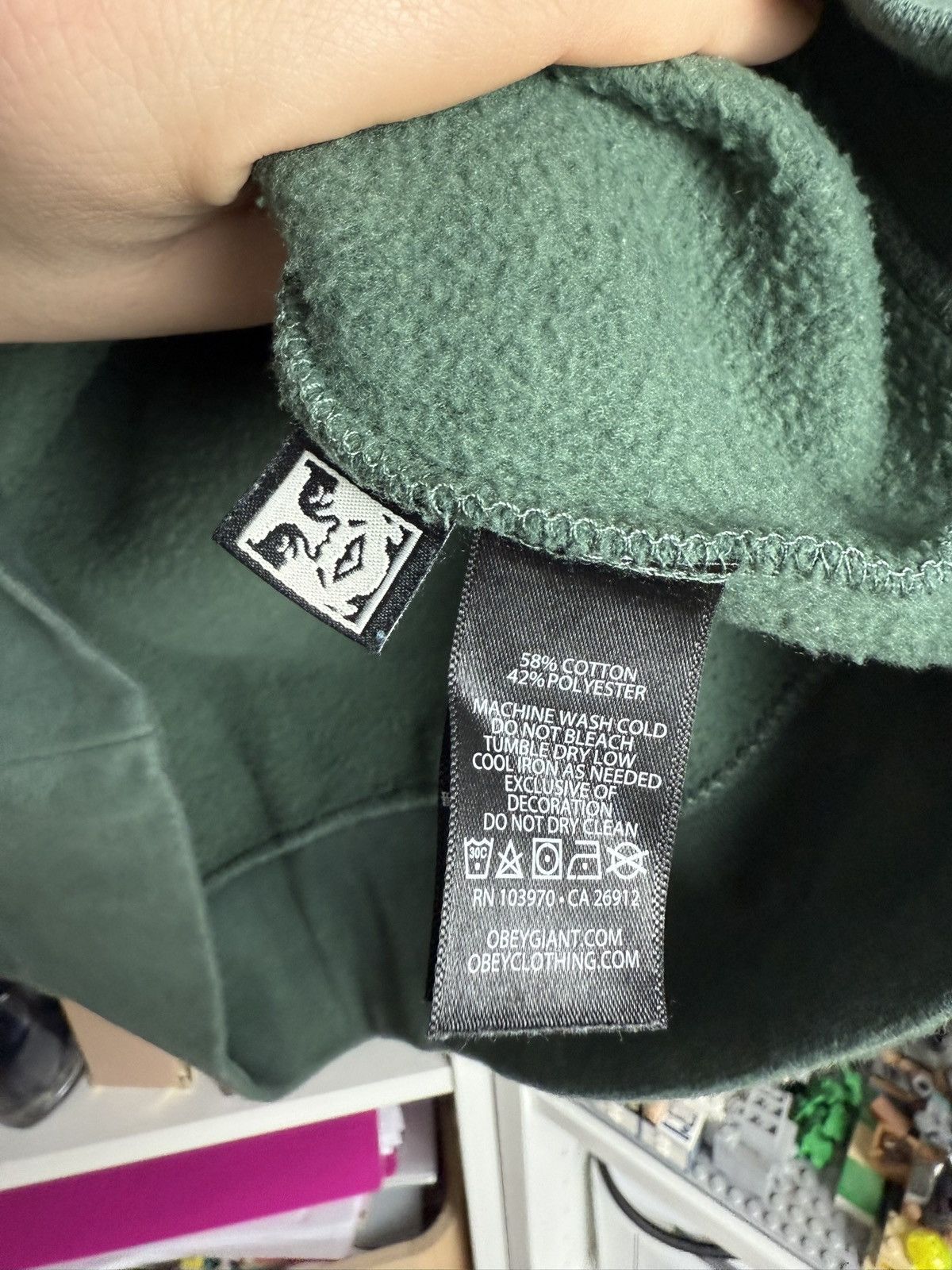 Obey × Vintage Vintage Obey grave logo baggy sweatshirt S skate stussy Size US S / EU 44-46 / 1 - 5 Thumbnail