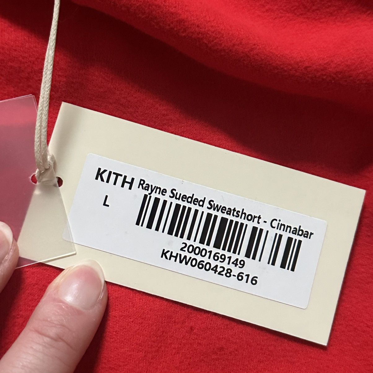 Kith Kith Women Rayne Sueded Sweatshort - Cinnabar/Red Size 34" / US 12 / IT 48 - 5 Thumbnail