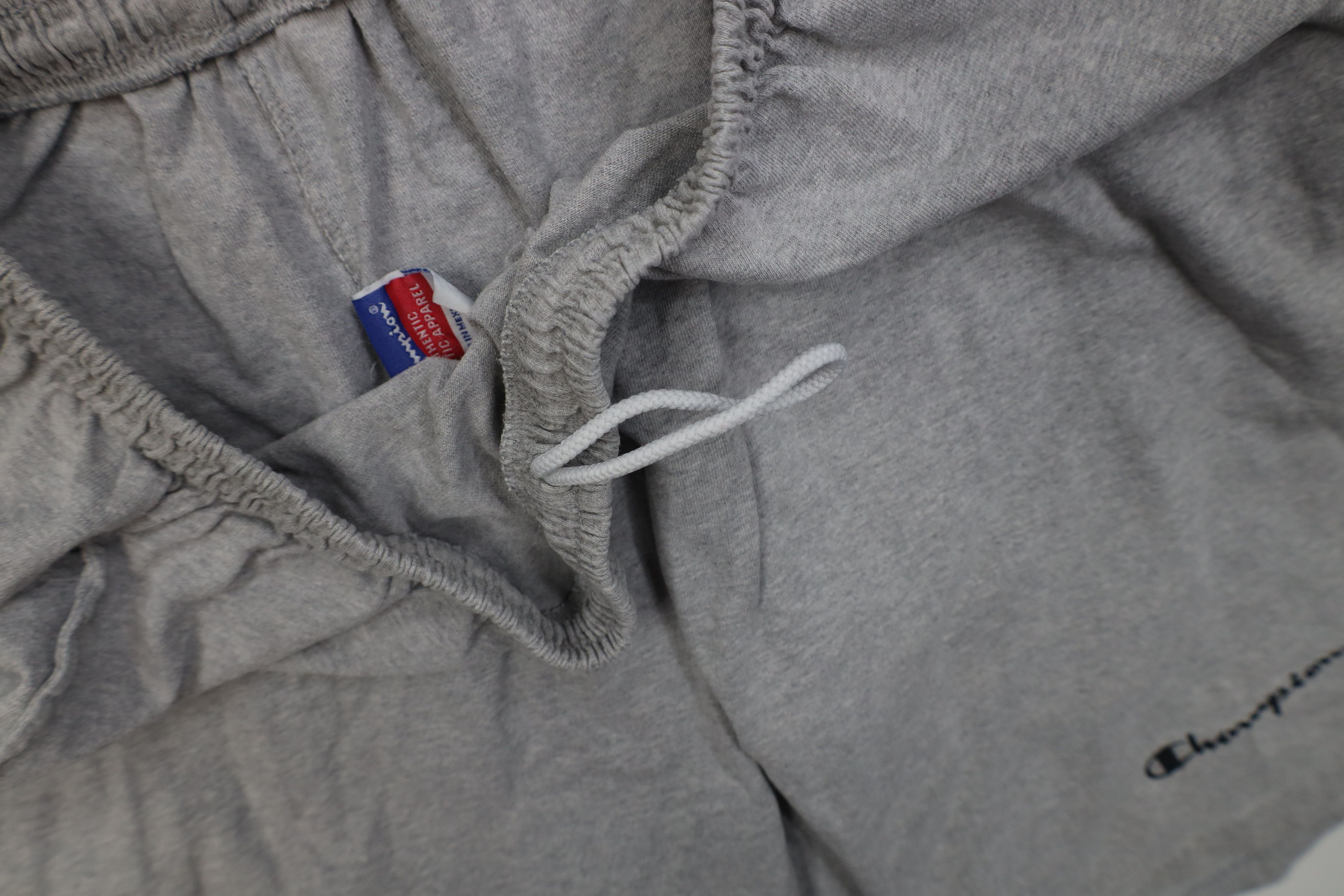 Champion Vintage 90s Champion Spell Above Knee Shorts Heather Gray Size US 36 / EU 52 - 9 Thumbnail
