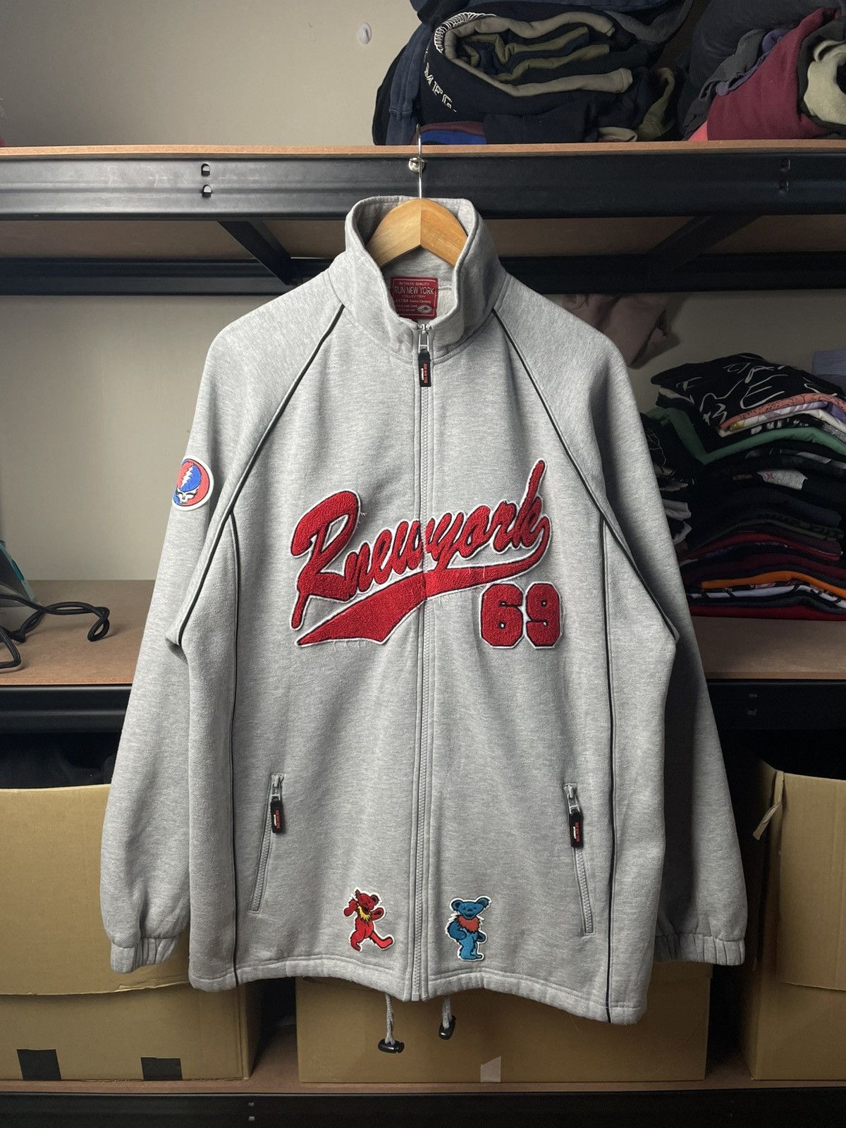 Grateful Dead vintage Grateful Dead full-zip fleece jacket New York 69 Size US L / EU 52-54 / 3 - 1 Thumbnail
