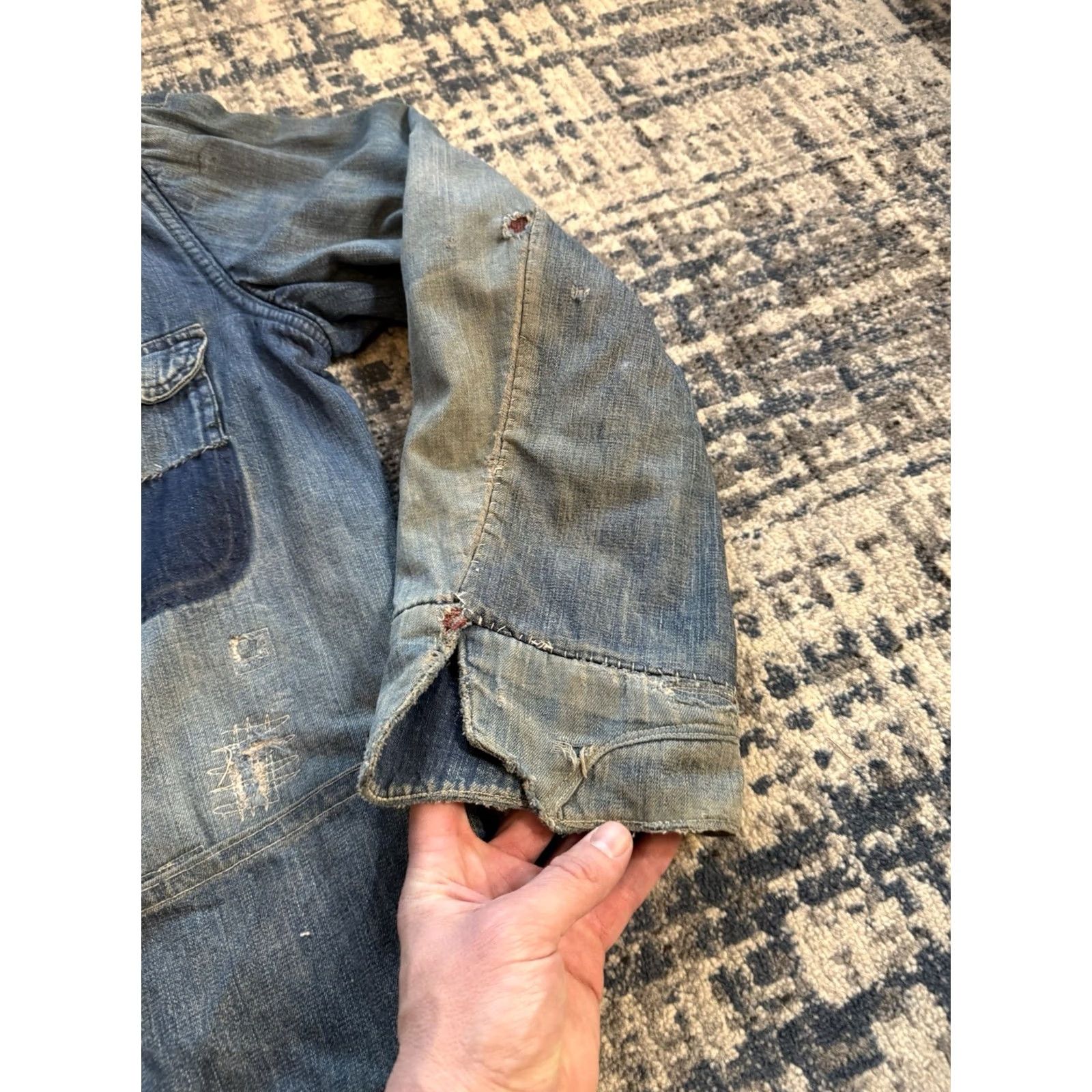 Vintage VINTAGE Penney’s Big Mac Denim Chore Jacket XL Blue 1950s USA Lined Men Size US XL / EU 56 / 4 - 7 Thumbnail